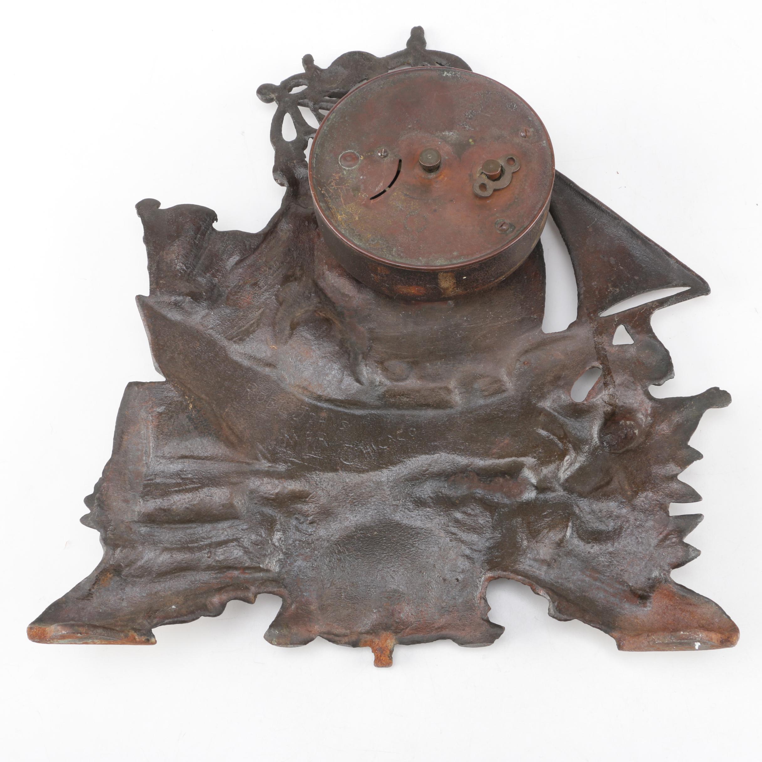 Robt. Johns Copper Clad Columbus Clock