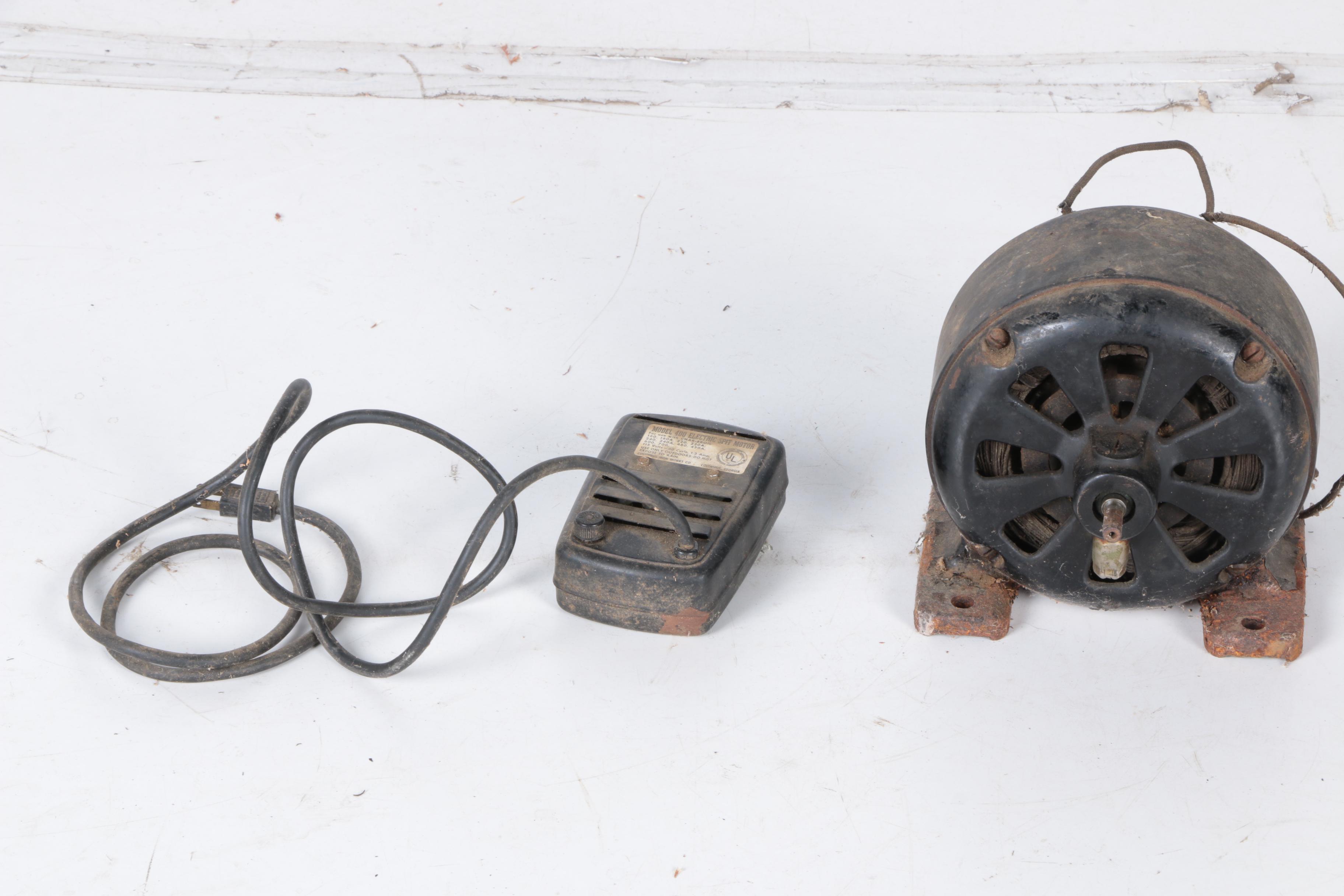 Vintage Power Equipment Including Clayton & Lambert Blowtorch