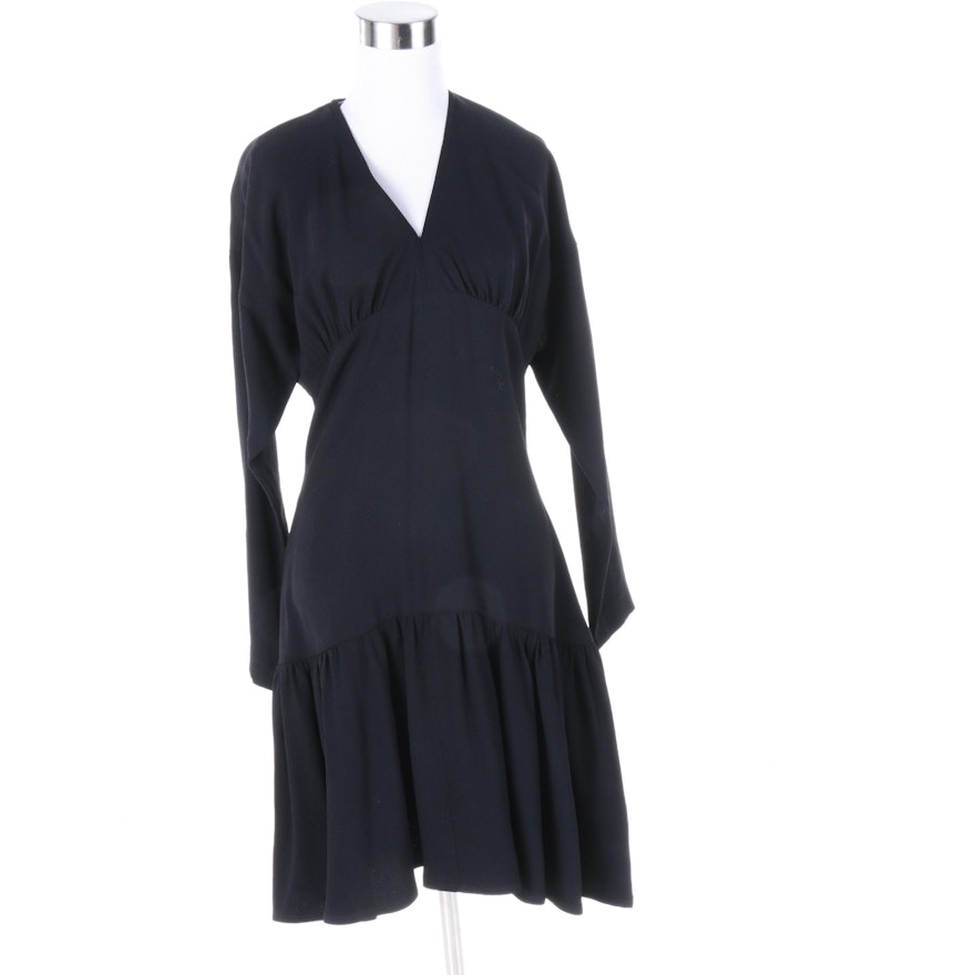 Women's 1980s Vintage Sonia Rykiel of Paris Hattie Black Dress