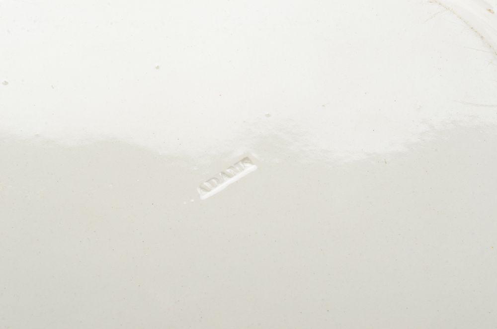 Antique Bi-Color Stafforshire "Bologna" Platter by William Adams c. 1830