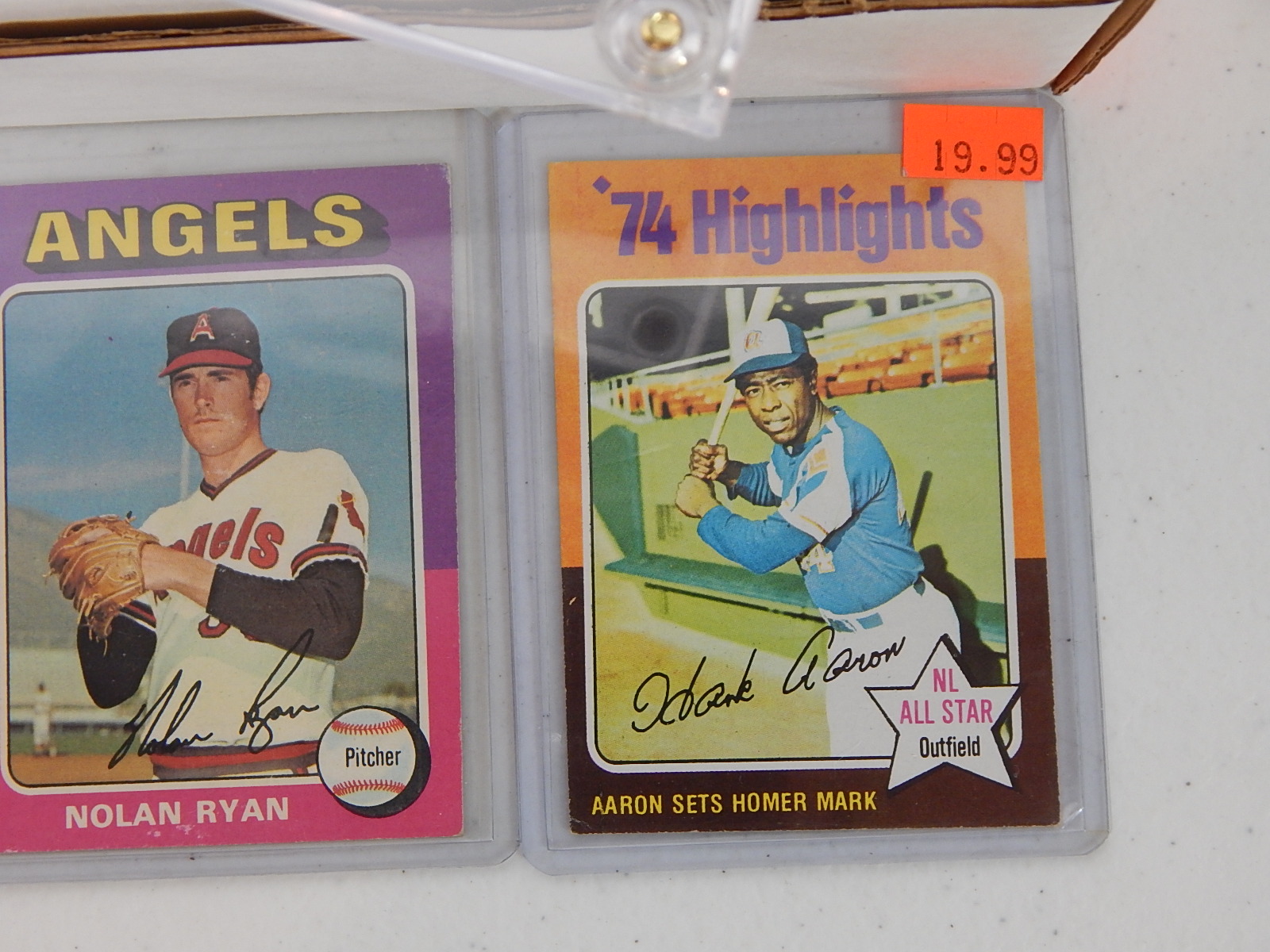 Complete 1975 Topps Baseball Card Set