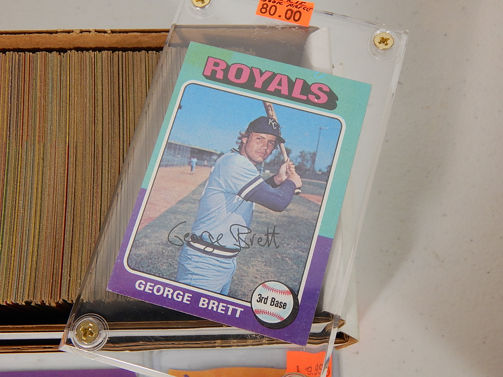 Complete 1975 Topps Baseball Card Set