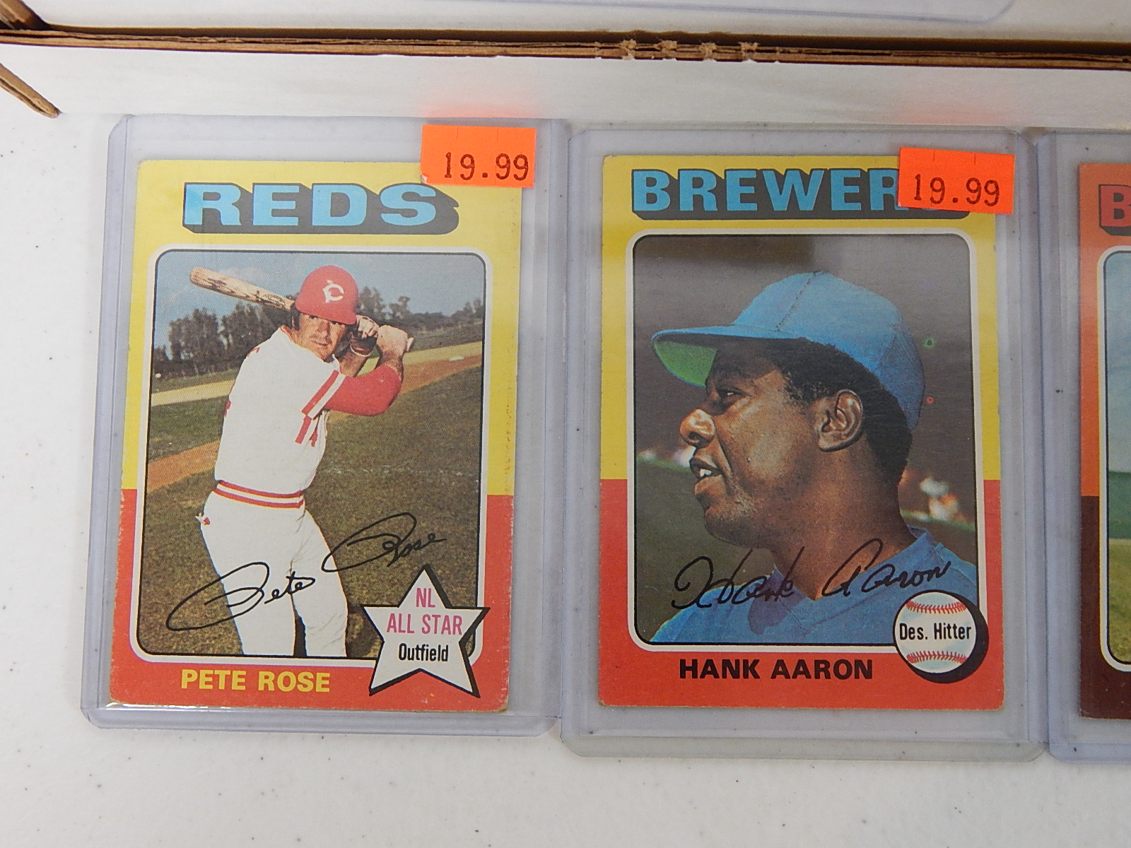 Complete 1975 Topps Baseball Card Set