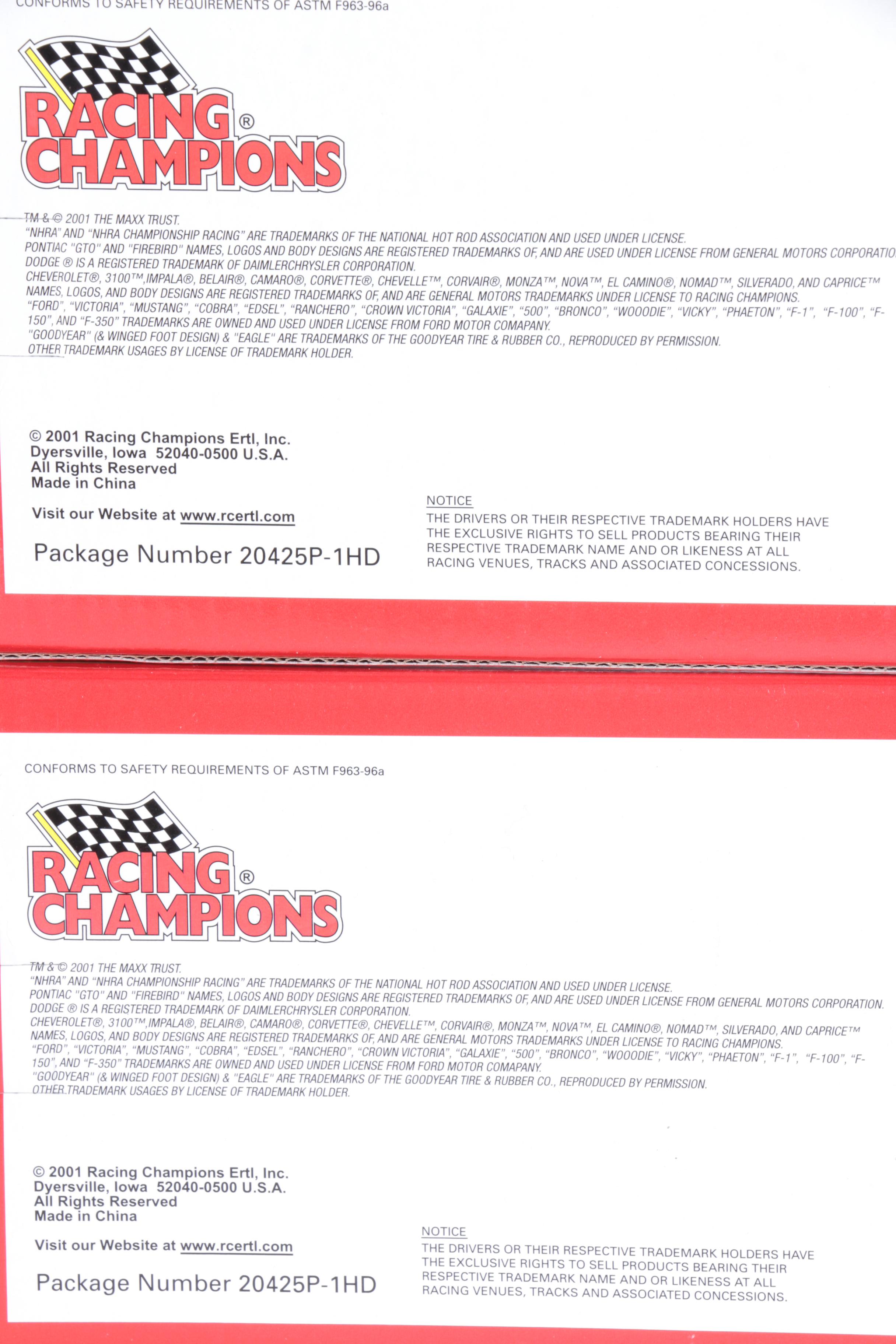 John Force Mac Tools Hot Rod Set by Racing Champions and Ertl