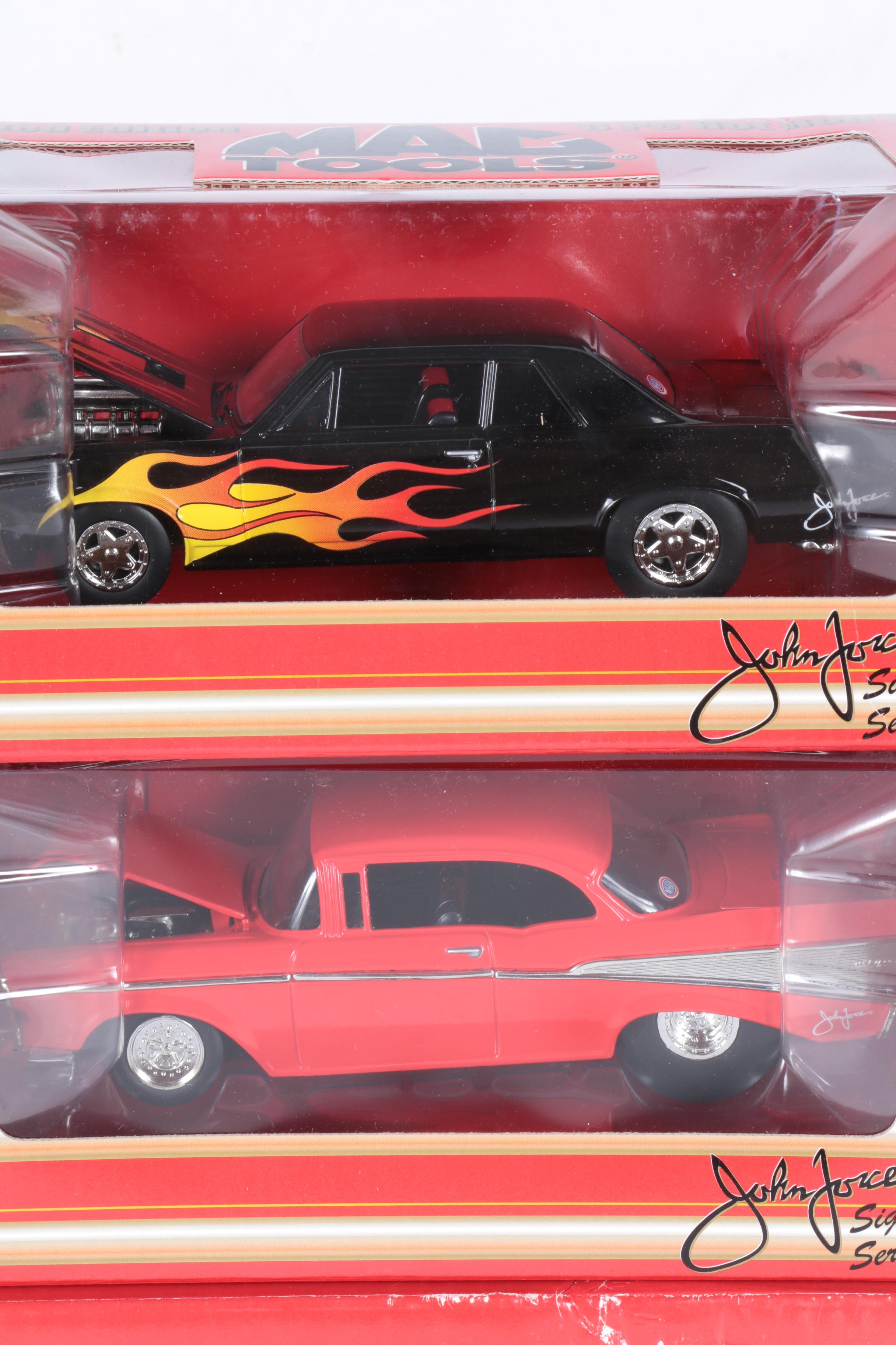 John Force Mac Tools Hot Rod Set by Racing Champions and Ertl