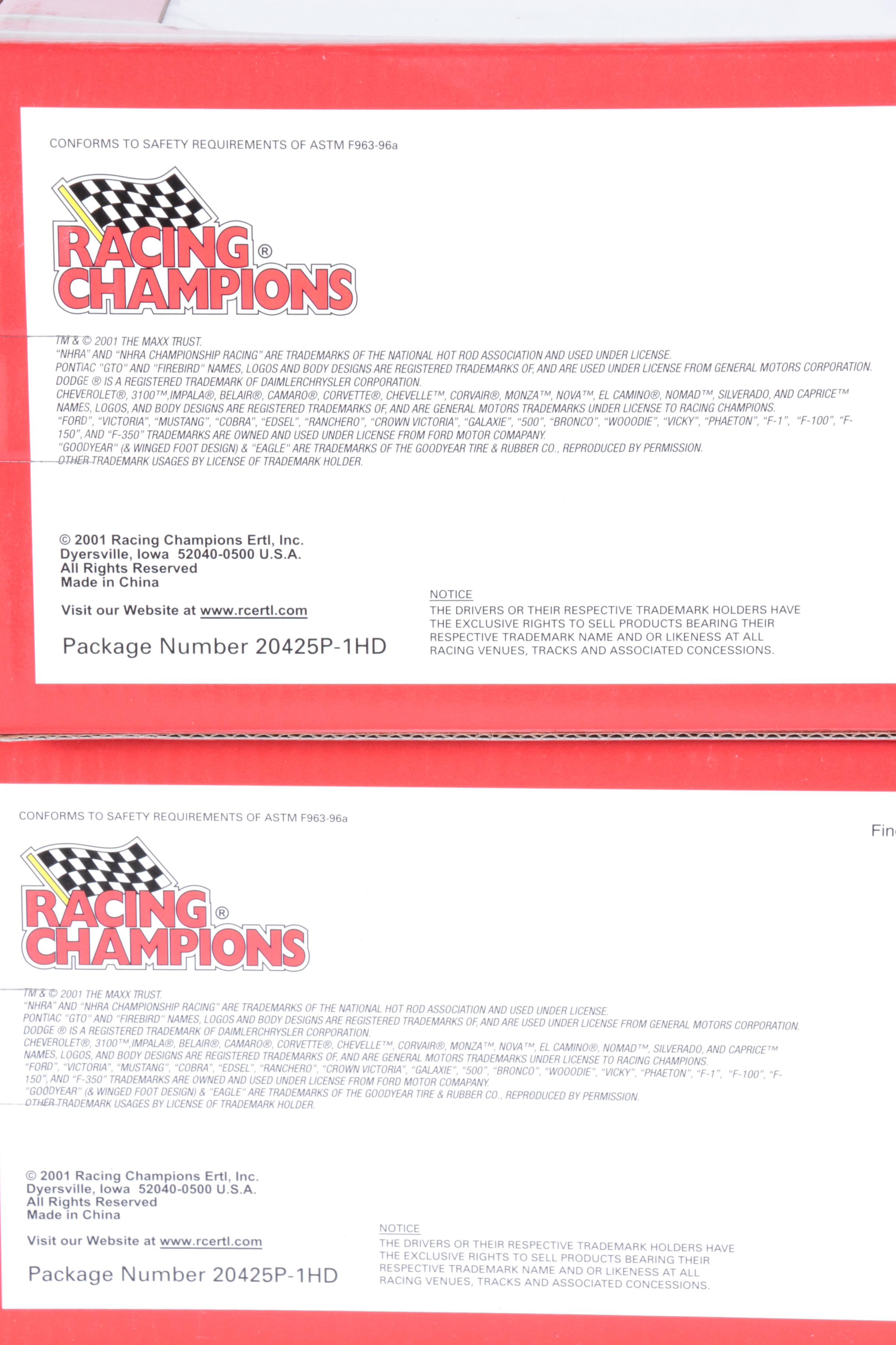 John Force Mac Tools Hot Rod Set by Racing Champions and Ertl