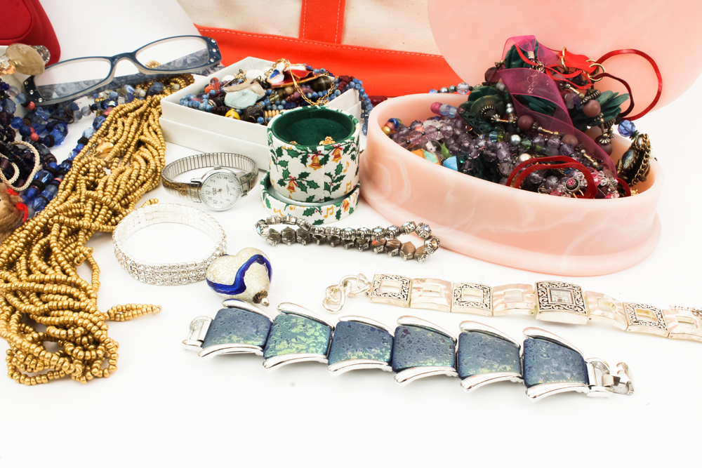 Eclectic Collection of Costume Jewelry