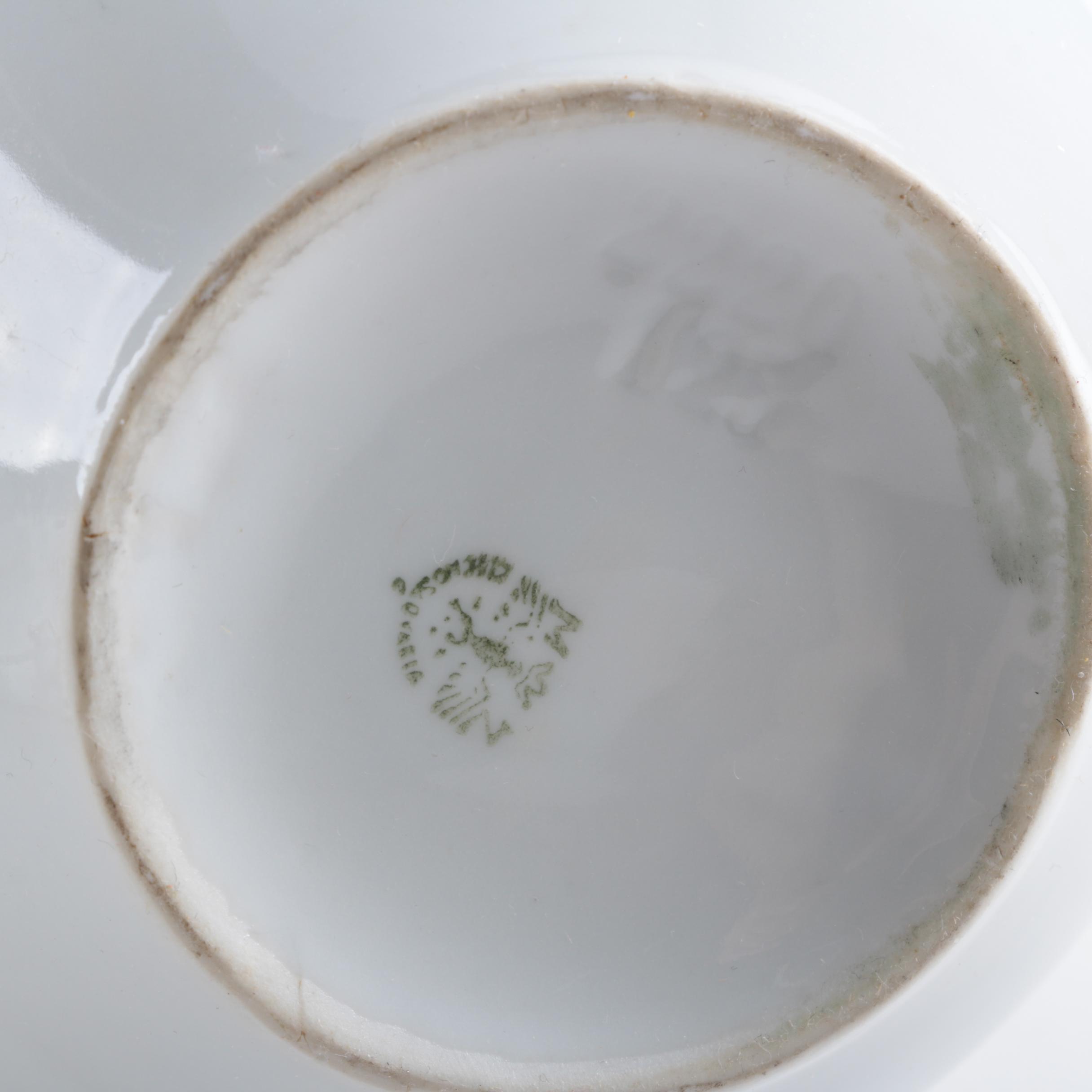 Vintage Moritz Zdekauer Porcelain Tableware