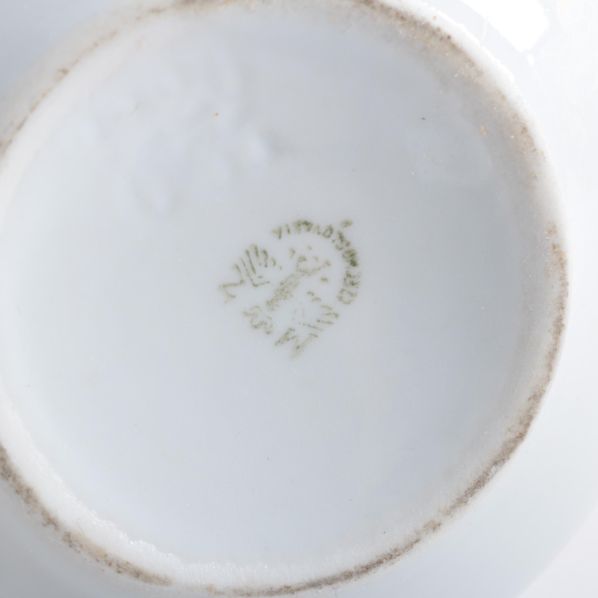 Vintage Moritz Zdekauer Porcelain Tableware