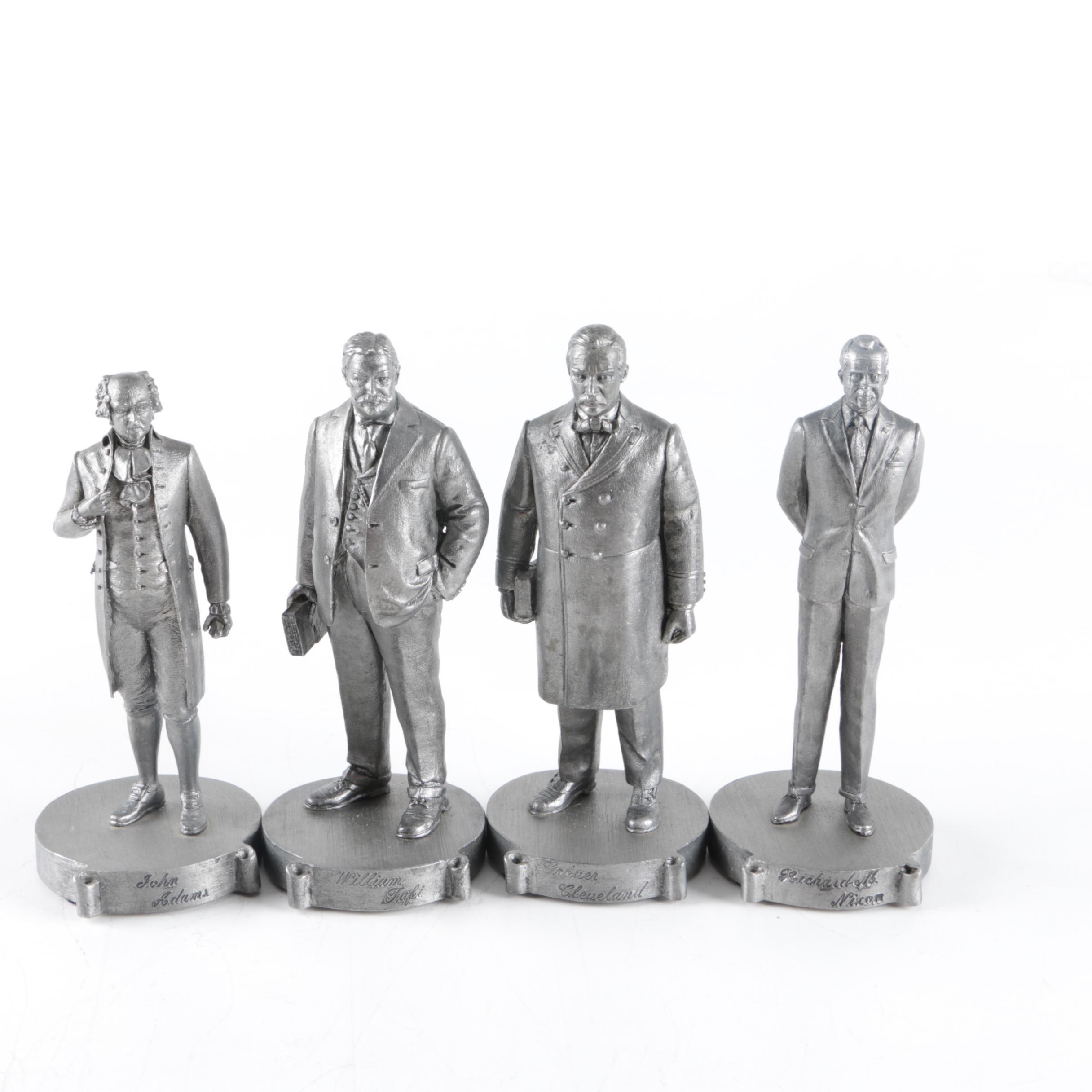 Walt Disney Pewter Hall of Presidents Figurines