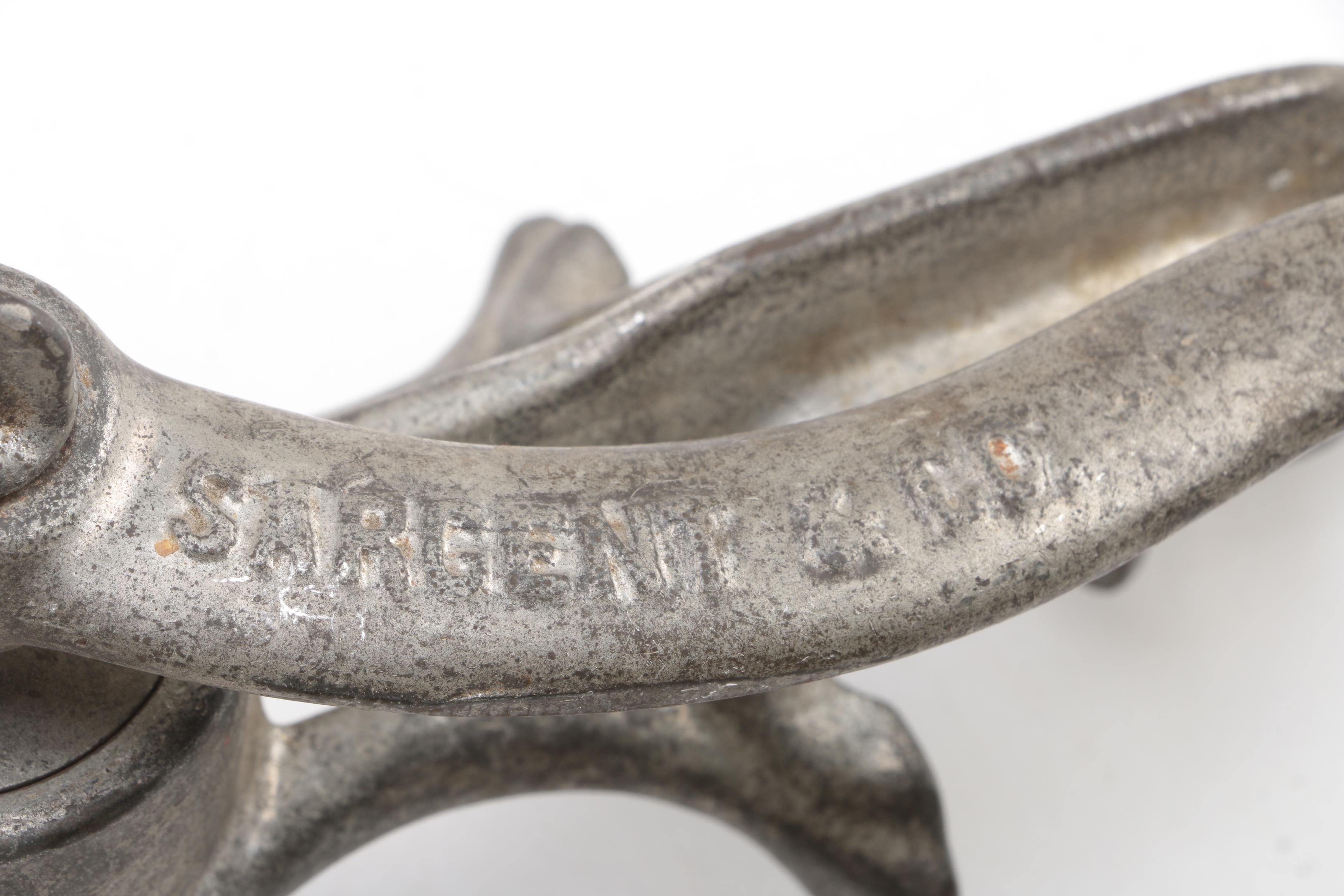 Vintage Sargent Meat Grinder