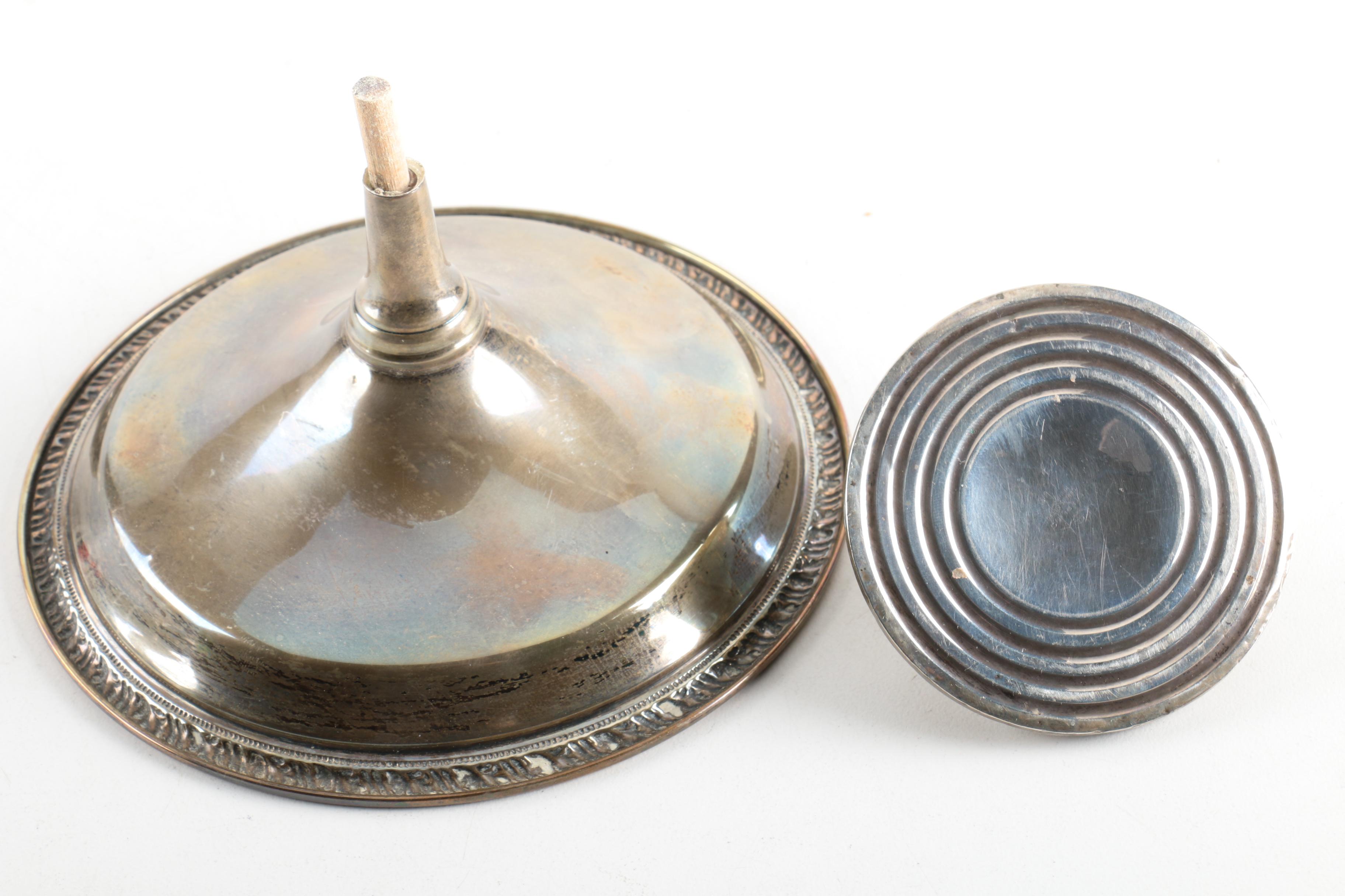 International Silver Co. "Spring Glory" and Other Weighted Sterling Compotes