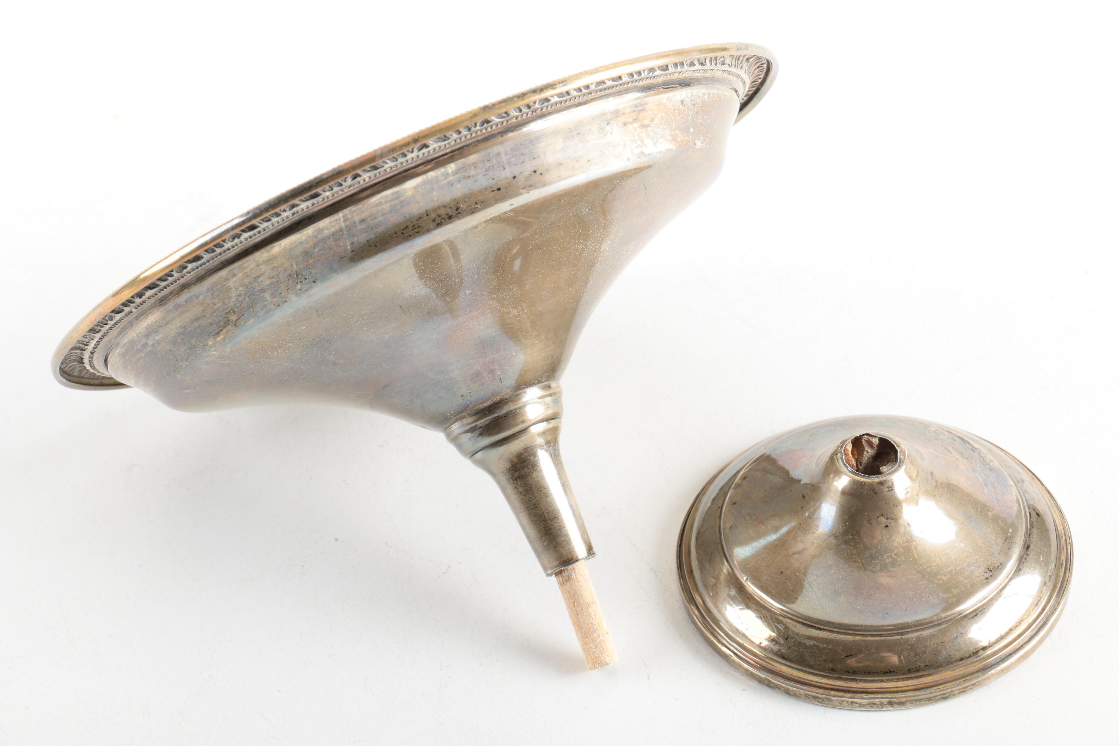 International Silver Co. "Spring Glory" and Other Weighted Sterling Compotes