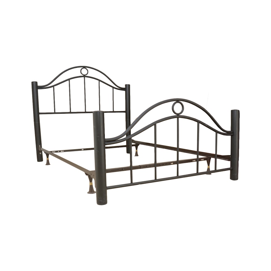 Tubular Metal Full-Size Bed