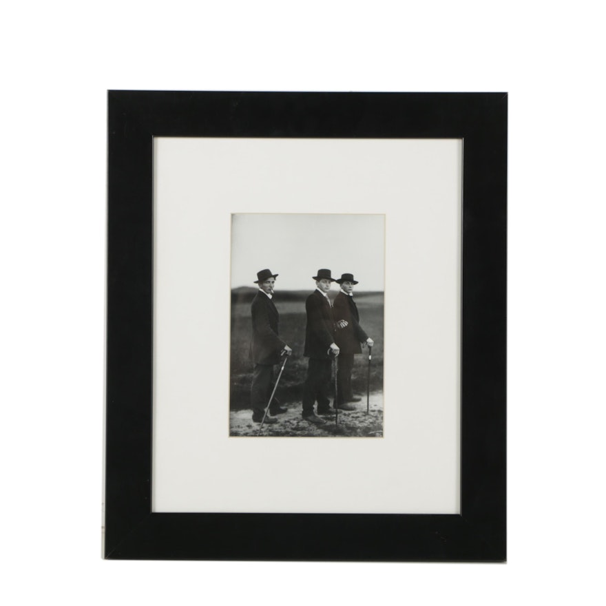 Digital Print After August Sander "Young Farmers"
