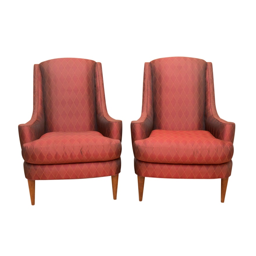 Upholstered Armchairs by Century