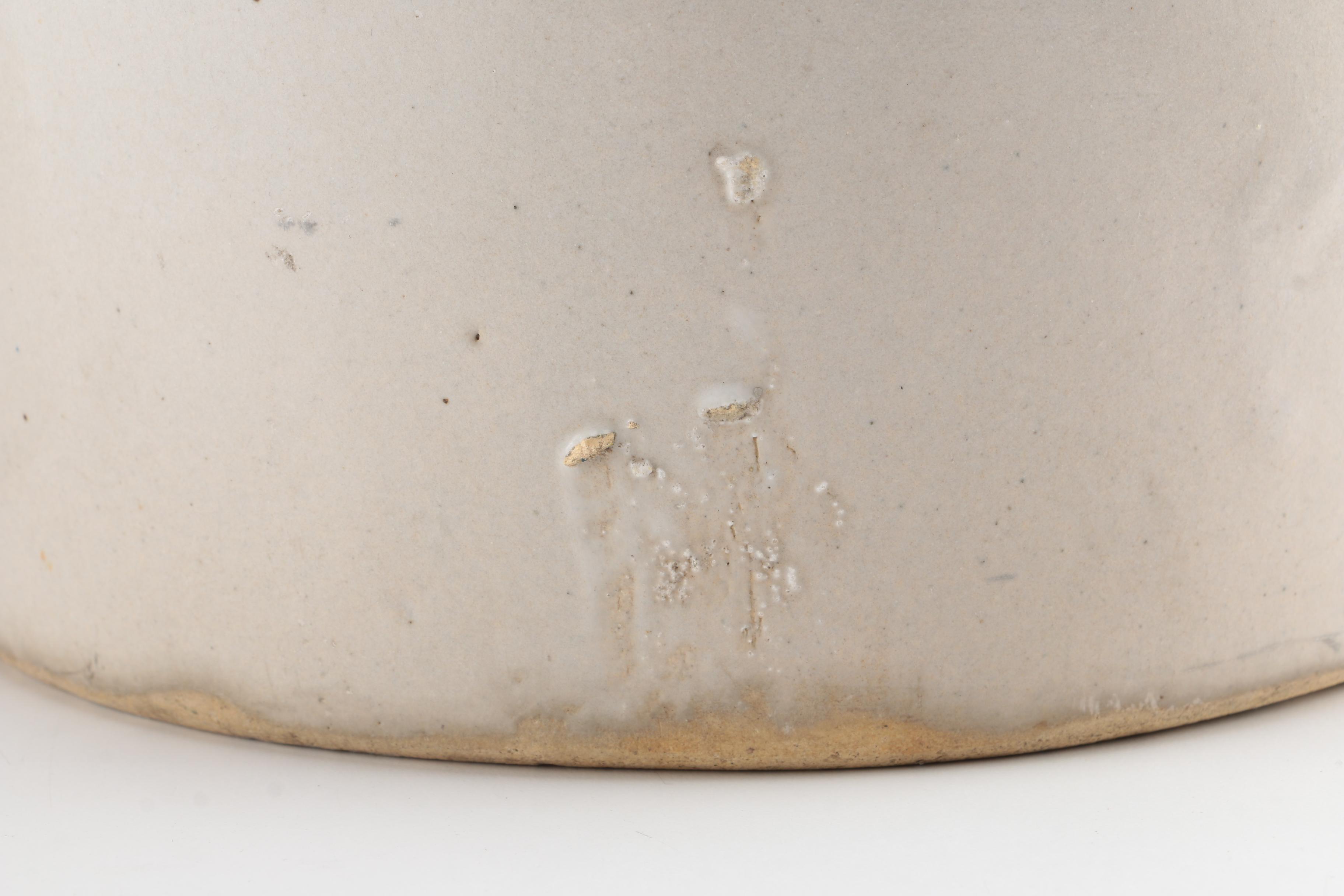 R.R.P. Co. and Western Stoneware Blue and Grey Crocks