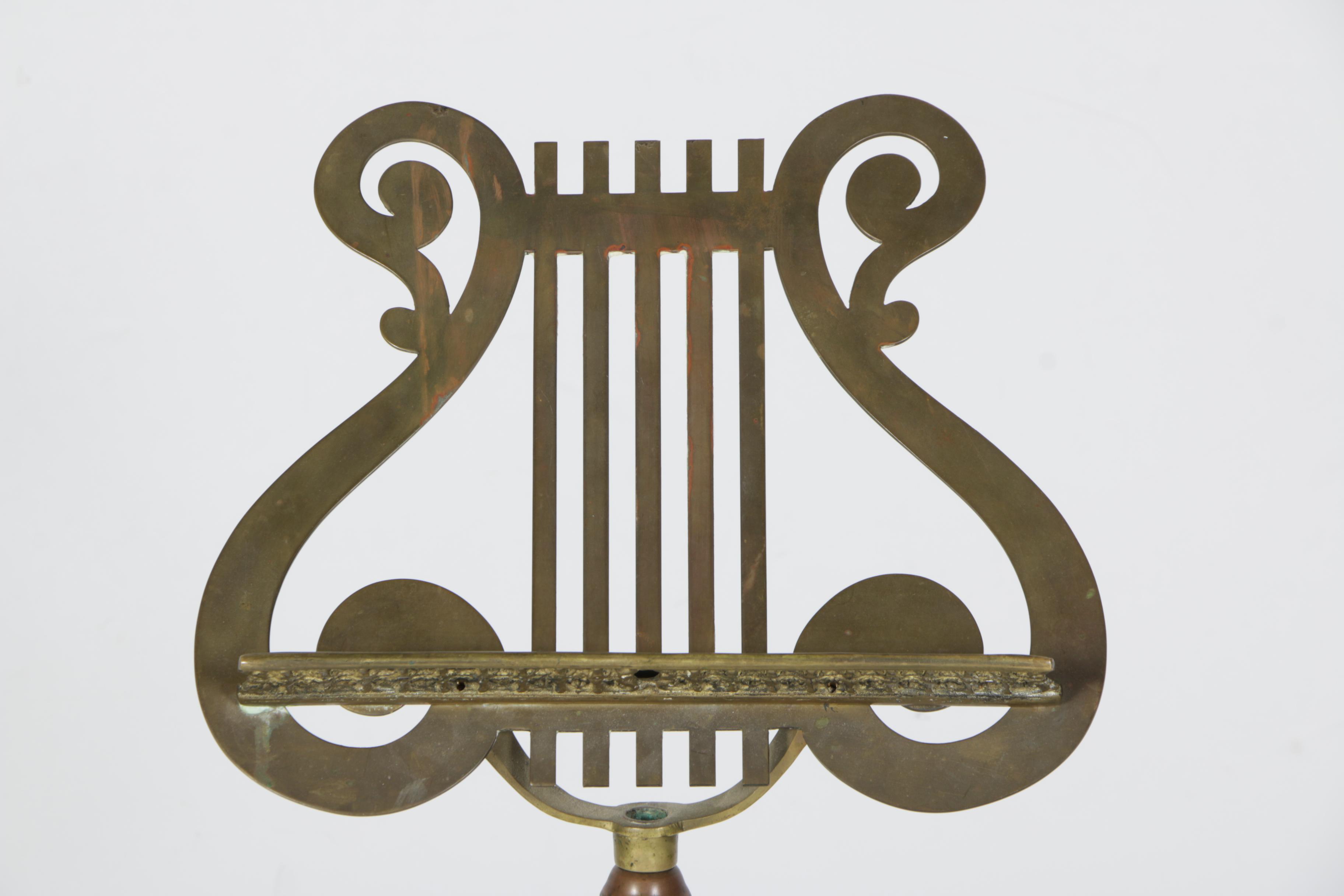 Ornate Brass Sheet Music Stand