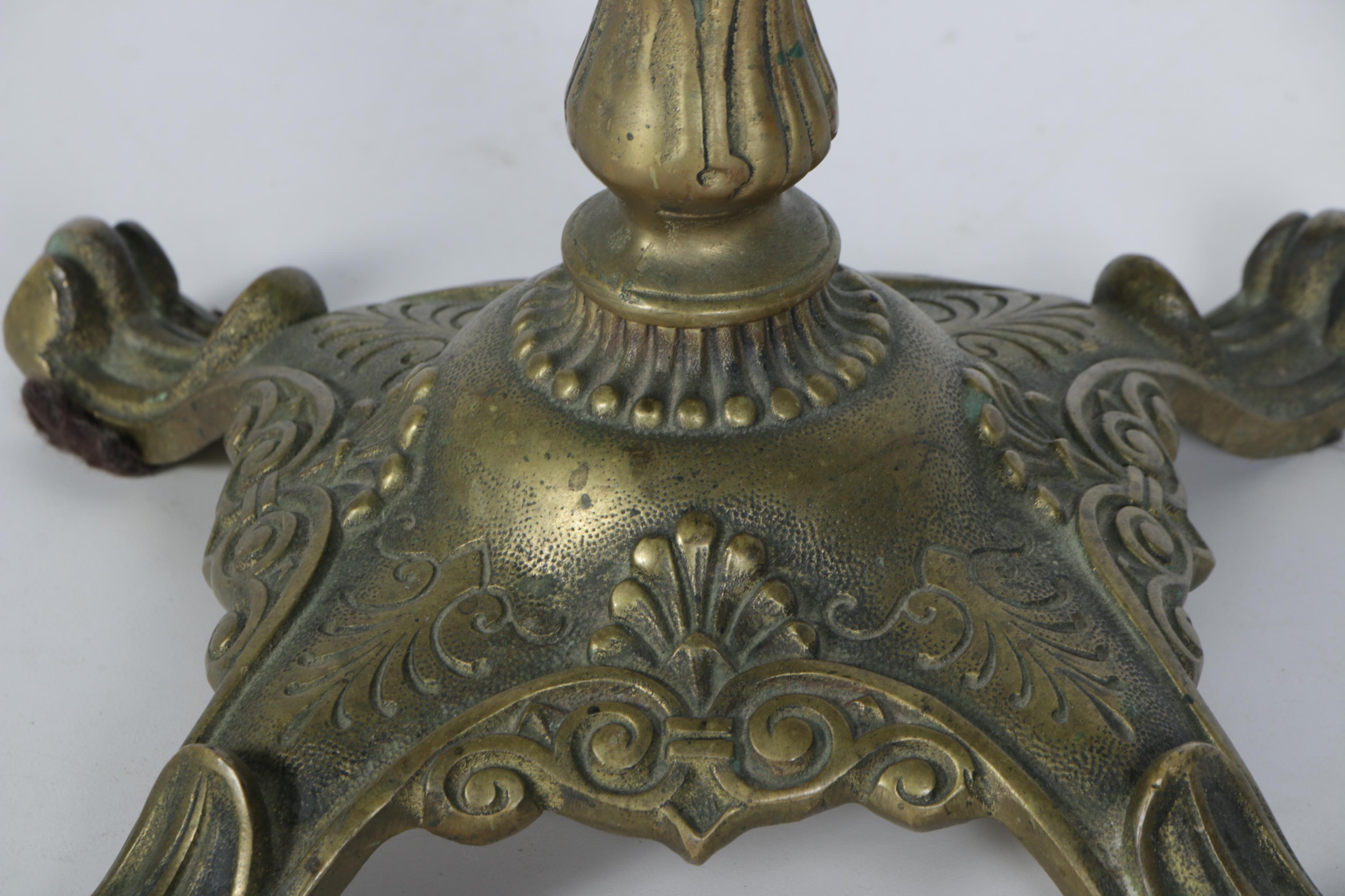 Ornate Brass Sheet Music Stand