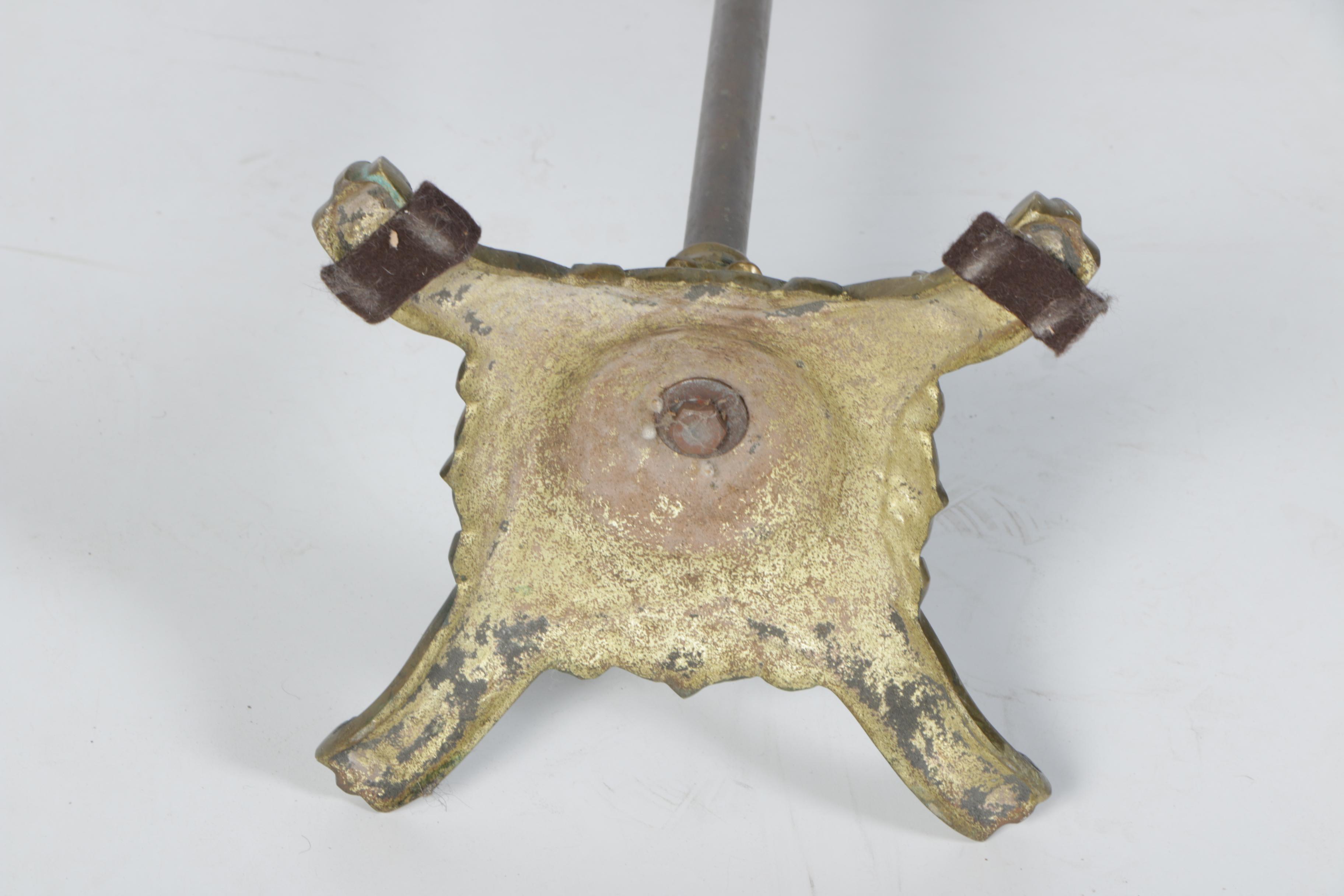 Ornate Brass Sheet Music Stand