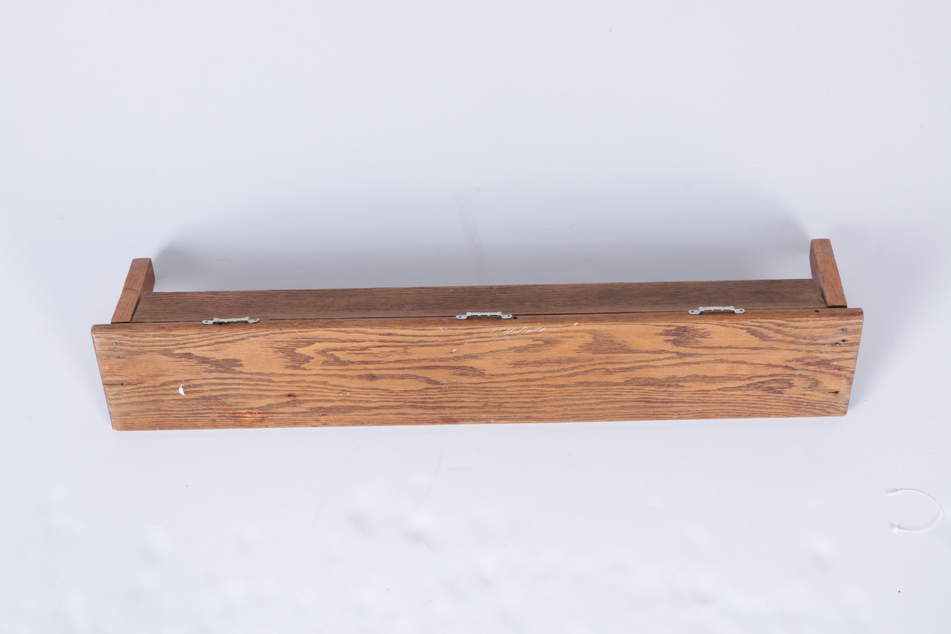 Rectangular Wooden Shelving