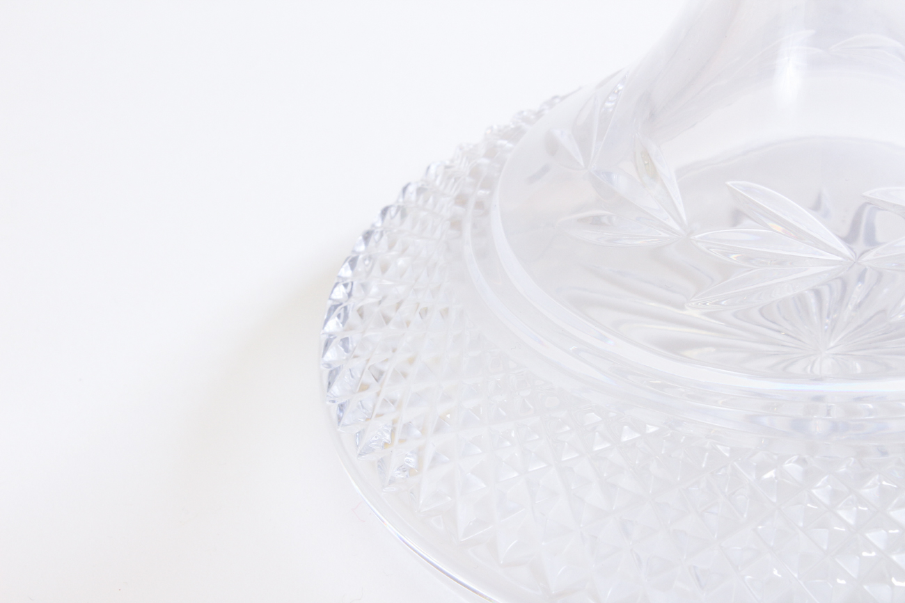 Galway Crystal "Leah" Brandy Decanter Set