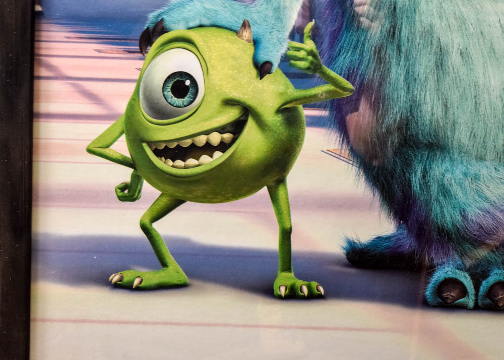 Disney Pixar Framed Movie Posters