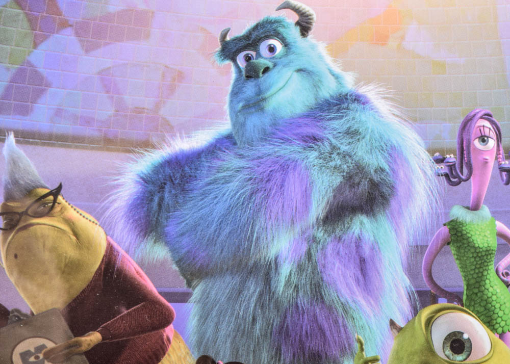 Disney Pixar Movie Stills featuring "Finding Nemo" and "Monsters Inc."