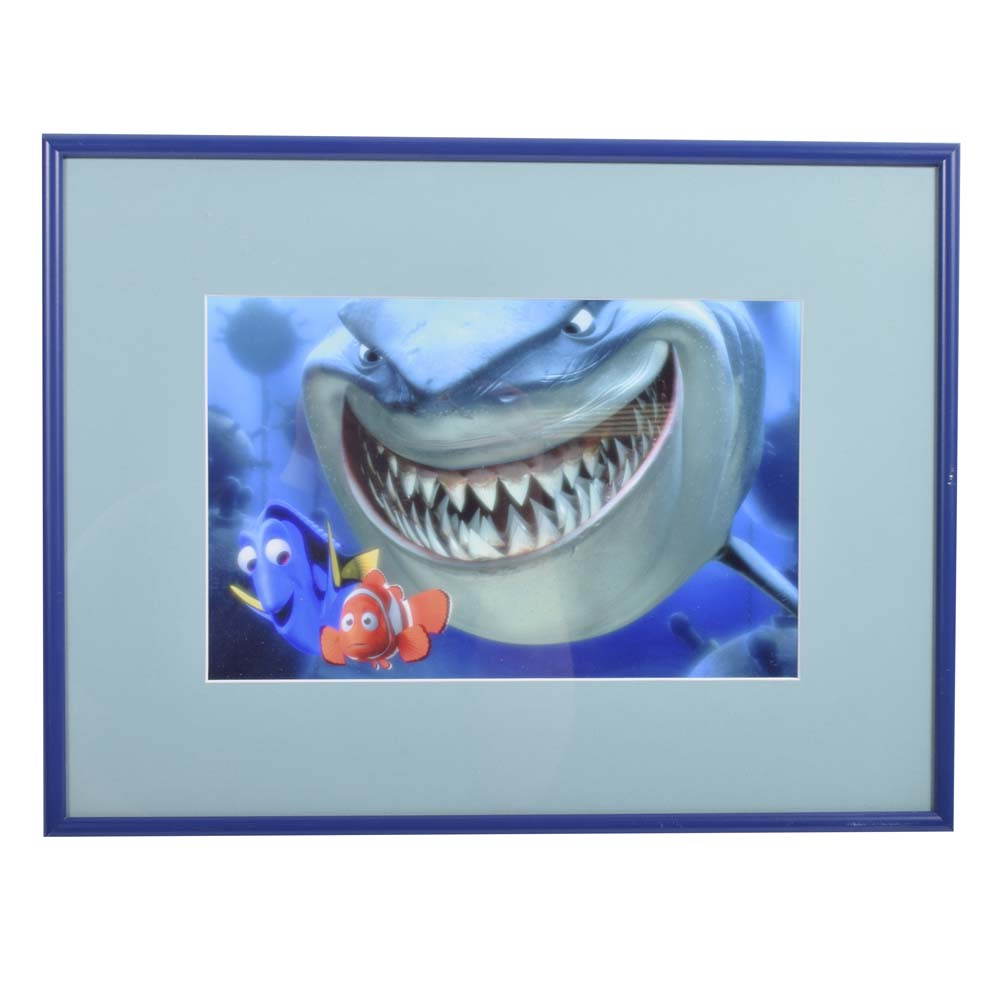 Disney Pixar Movie Stills featuring "Finding Nemo" and "Monsters Inc."