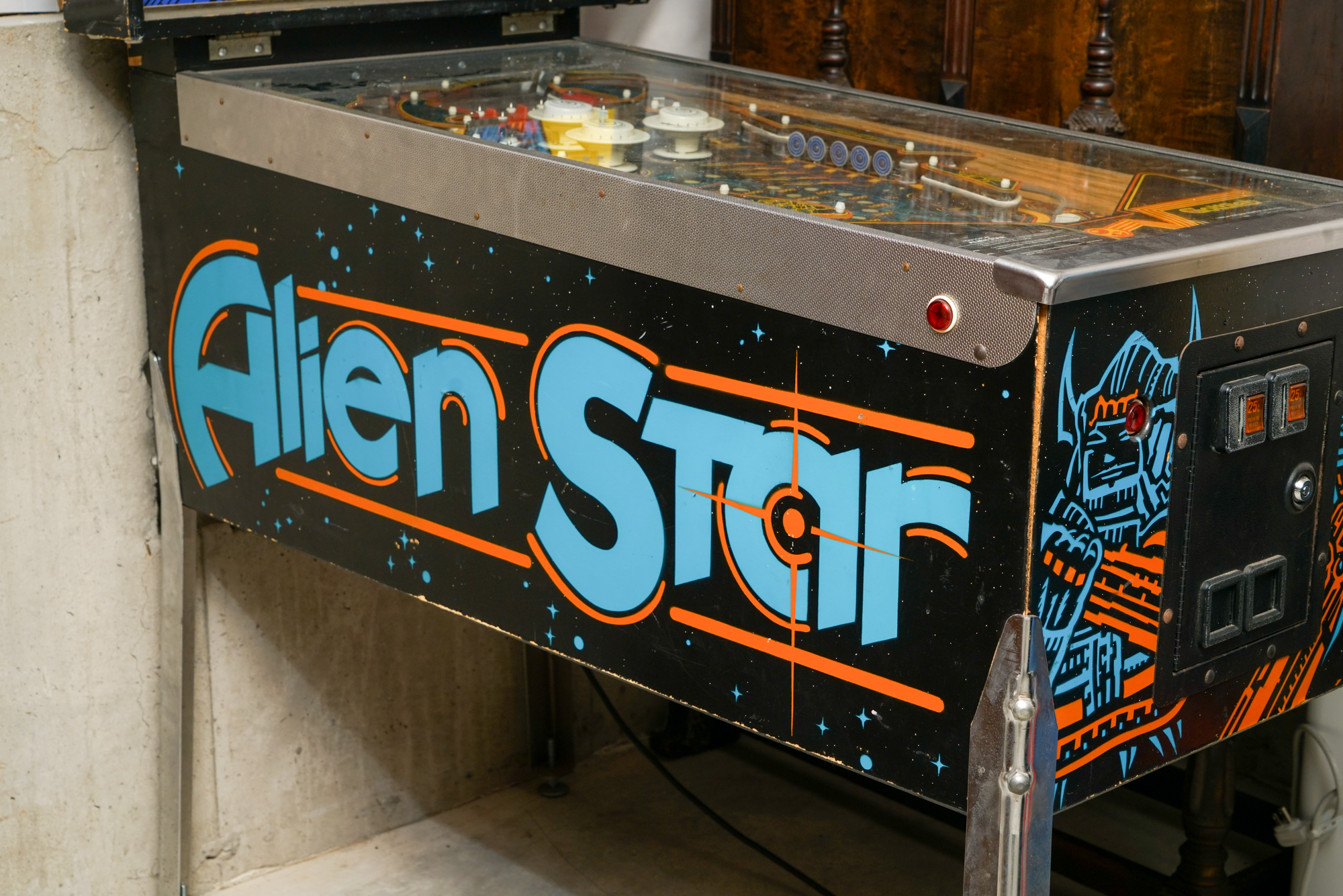 1984 Gottlieb "Alien Star" Pinball Machine
