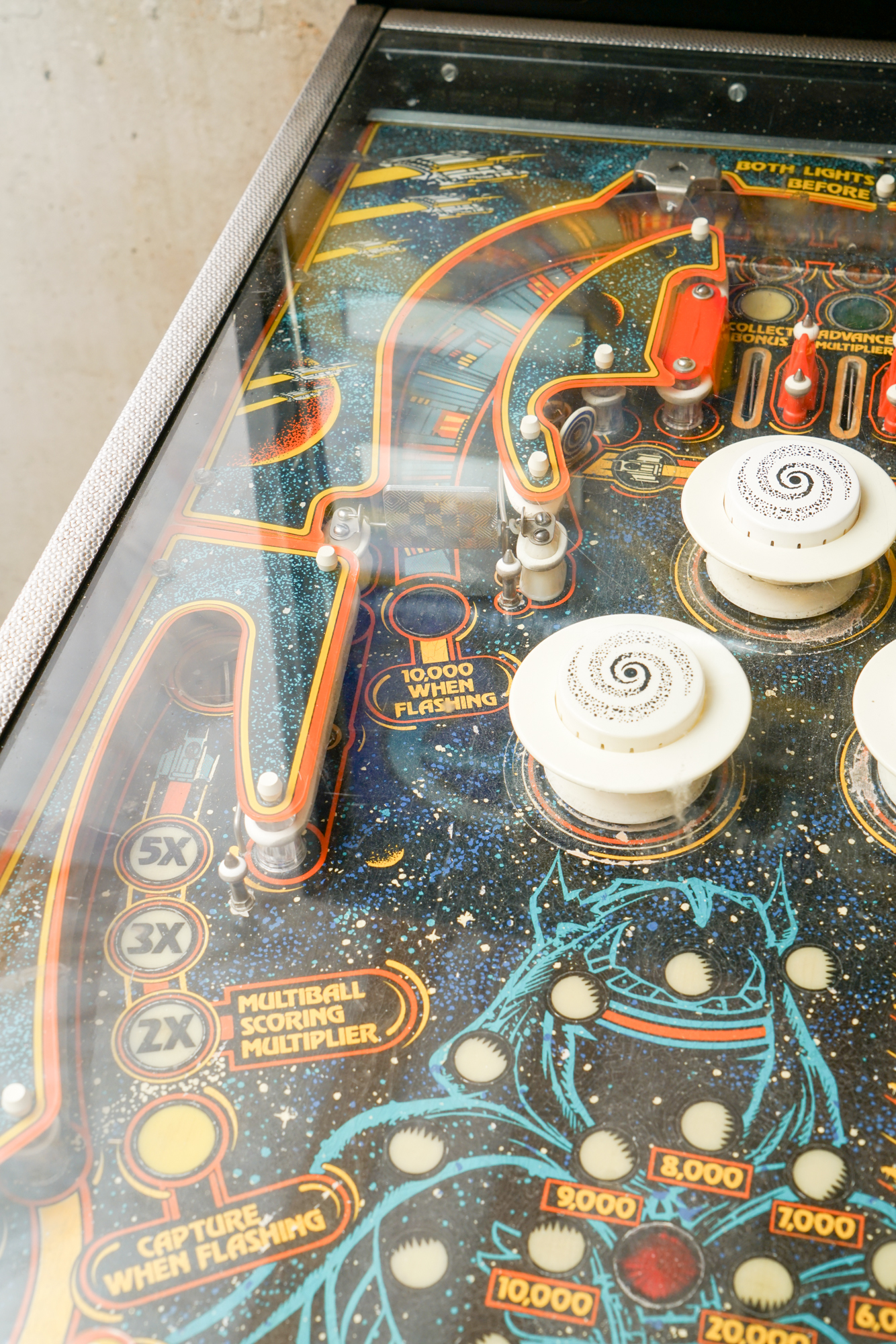 1984 Gottlieb "Alien Star" Pinball Machine