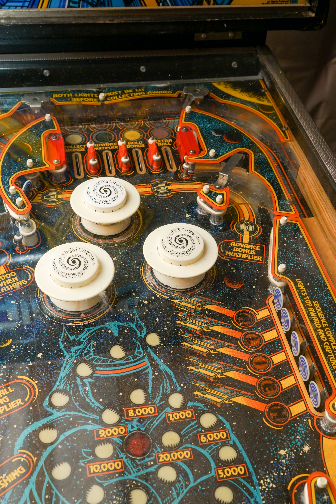 1984 Gottlieb "Alien Star" Pinball Machine