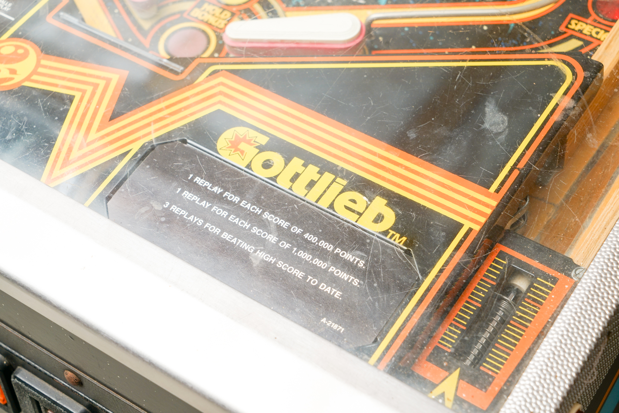 1984 Gottlieb "Alien Star" Pinball Machine