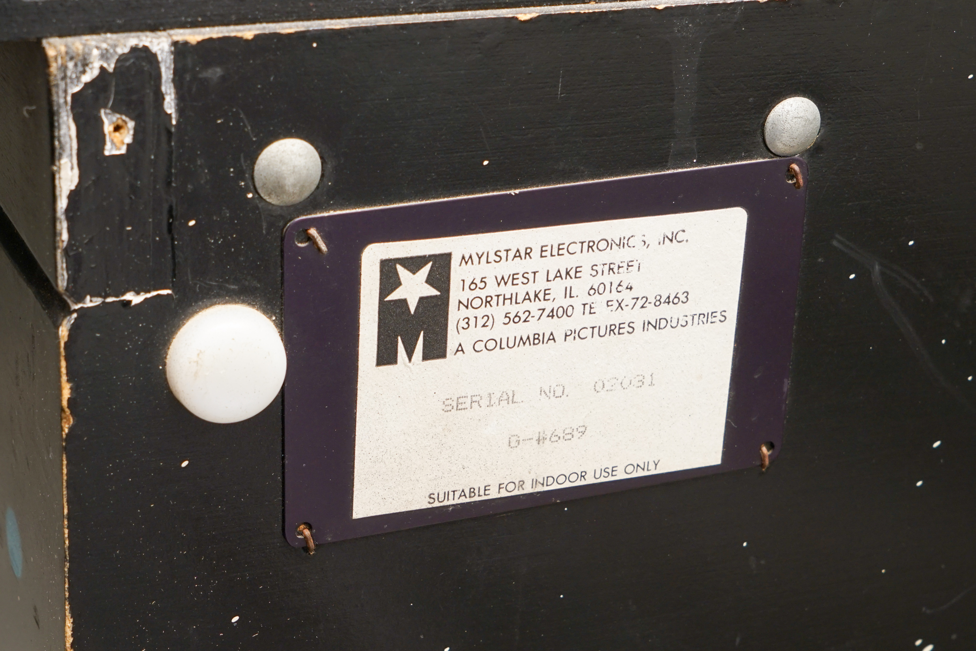 1984 Gottlieb "Alien Star" Pinball Machine