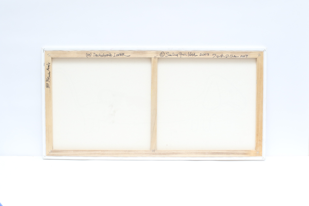 Daschund Lover by Sue-Ling Garcia-Hyde