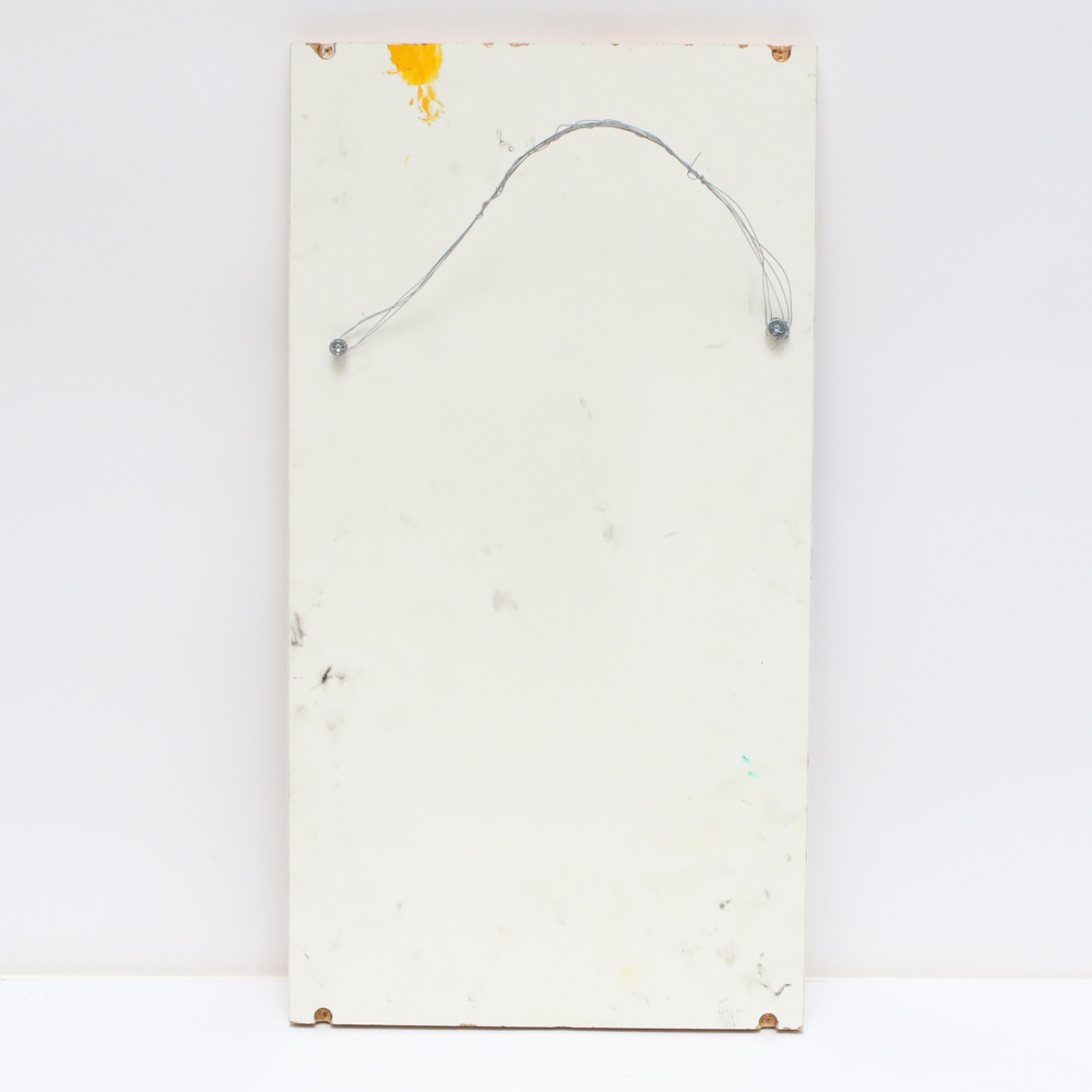 Oil Painting on Wood Portrait of a Woman