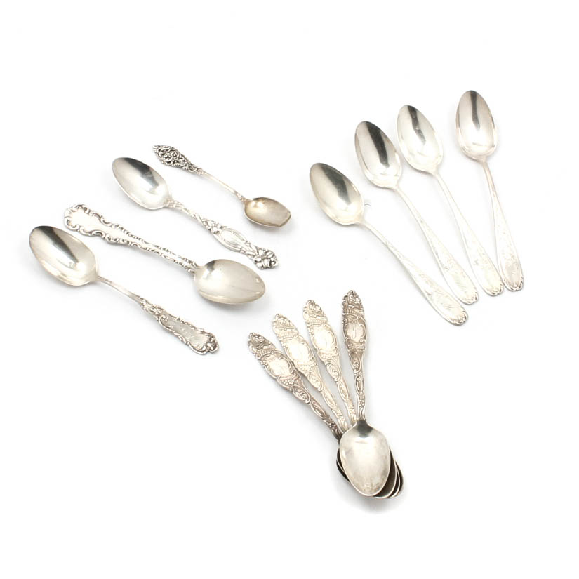 Vintage Towle "Princess", Reed & Barton, and Other Sterling Silver Spoons