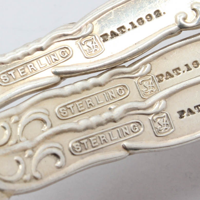 Vintage Towle "Princess", Reed & Barton, and Other Sterling Silver Spoons