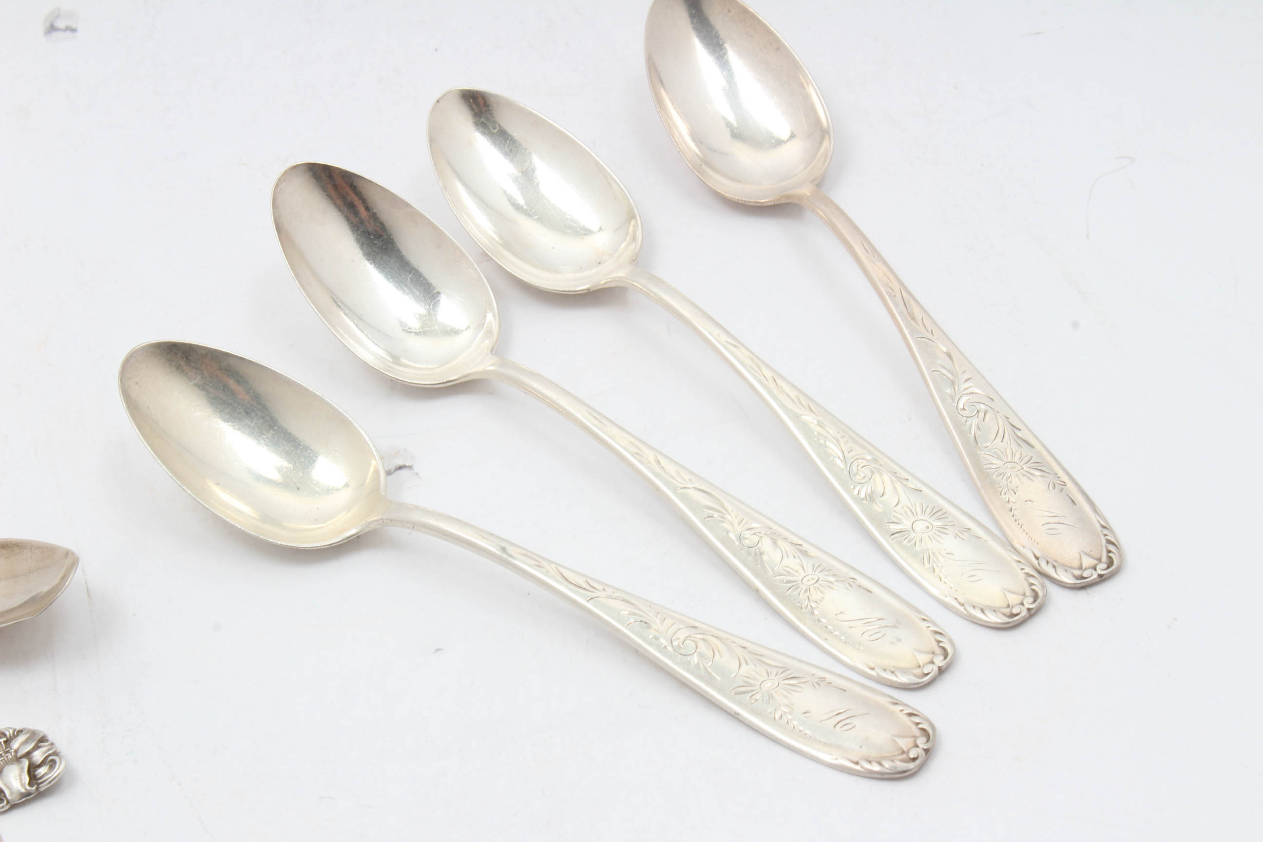 Vintage Towle "Princess", Reed & Barton, and Other Sterling Silver Spoons