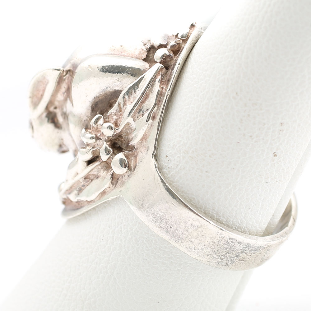 Sterling Silver Rabbit Ring