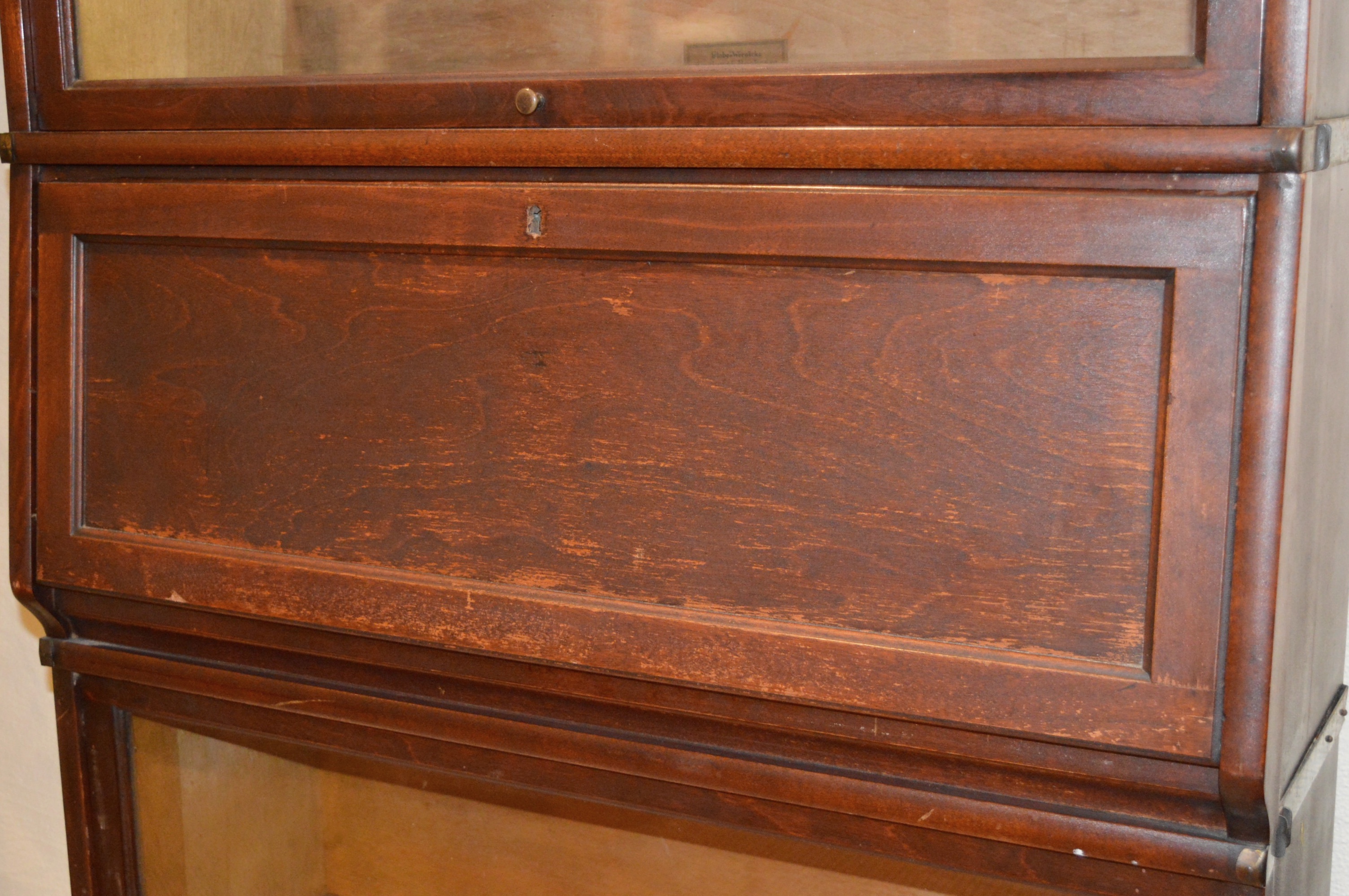 Antique Globe - Wernicke Sectional Bookcase