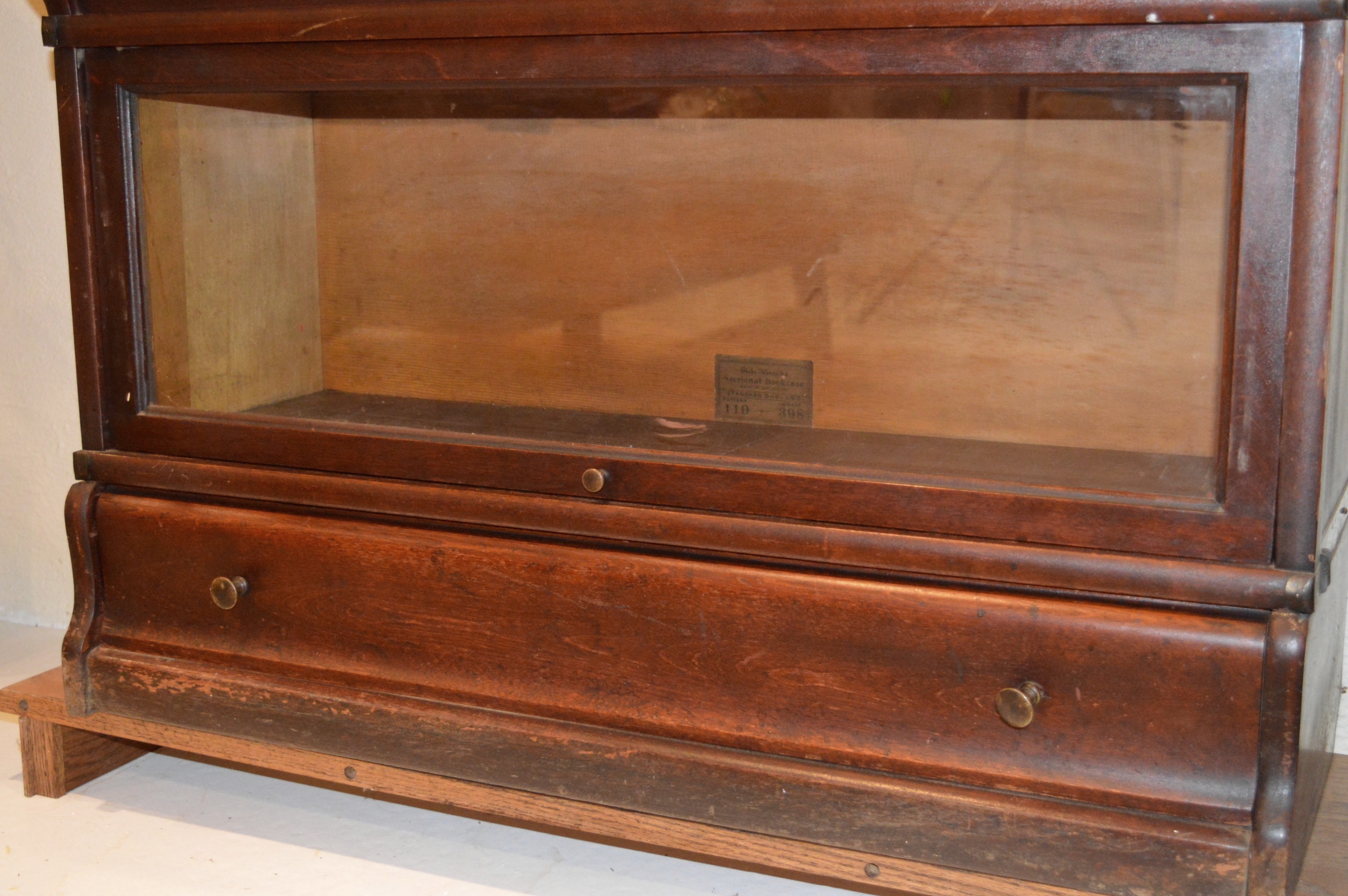 Antique Globe - Wernicke Sectional Bookcase