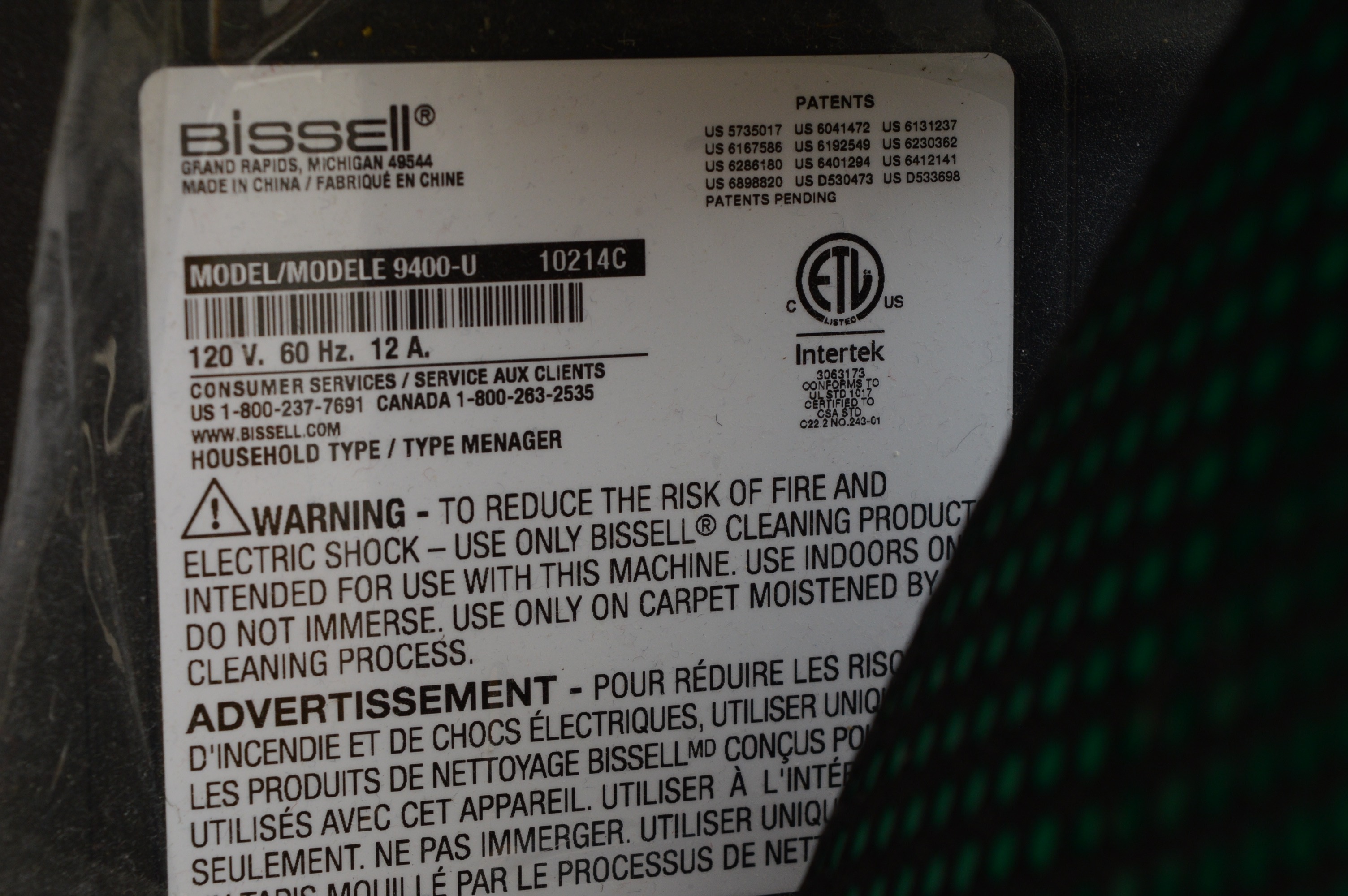 Bissell ProHeat 2X Turbo Steamer Carpet Cleaner