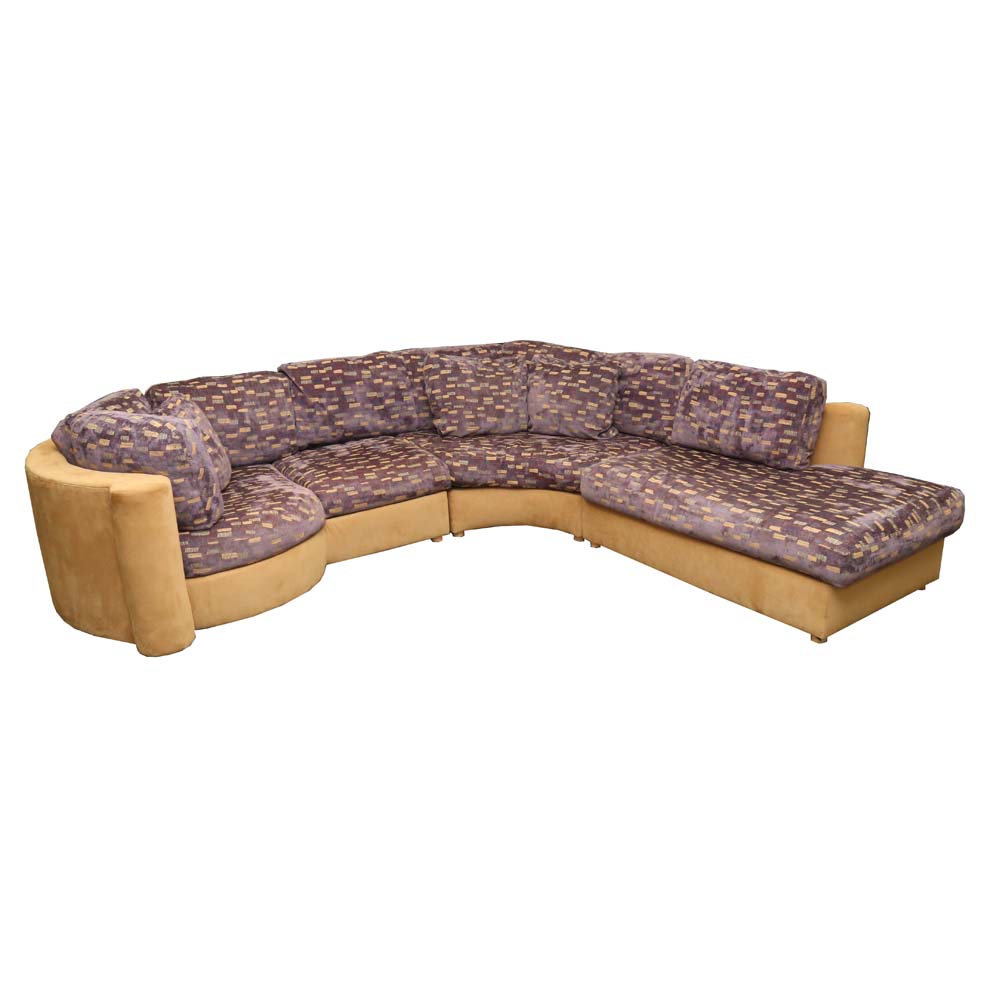 Contemporary Modernist Thayer Coggin Sectional Sofa