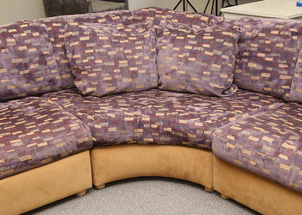 Contemporary Modernist Thayer Coggin Sectional Sofa