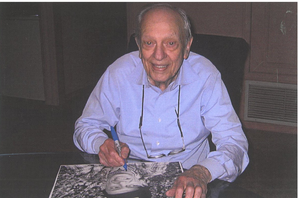 Barney Fife - Signed Don Knotts - Framed Camping Photo