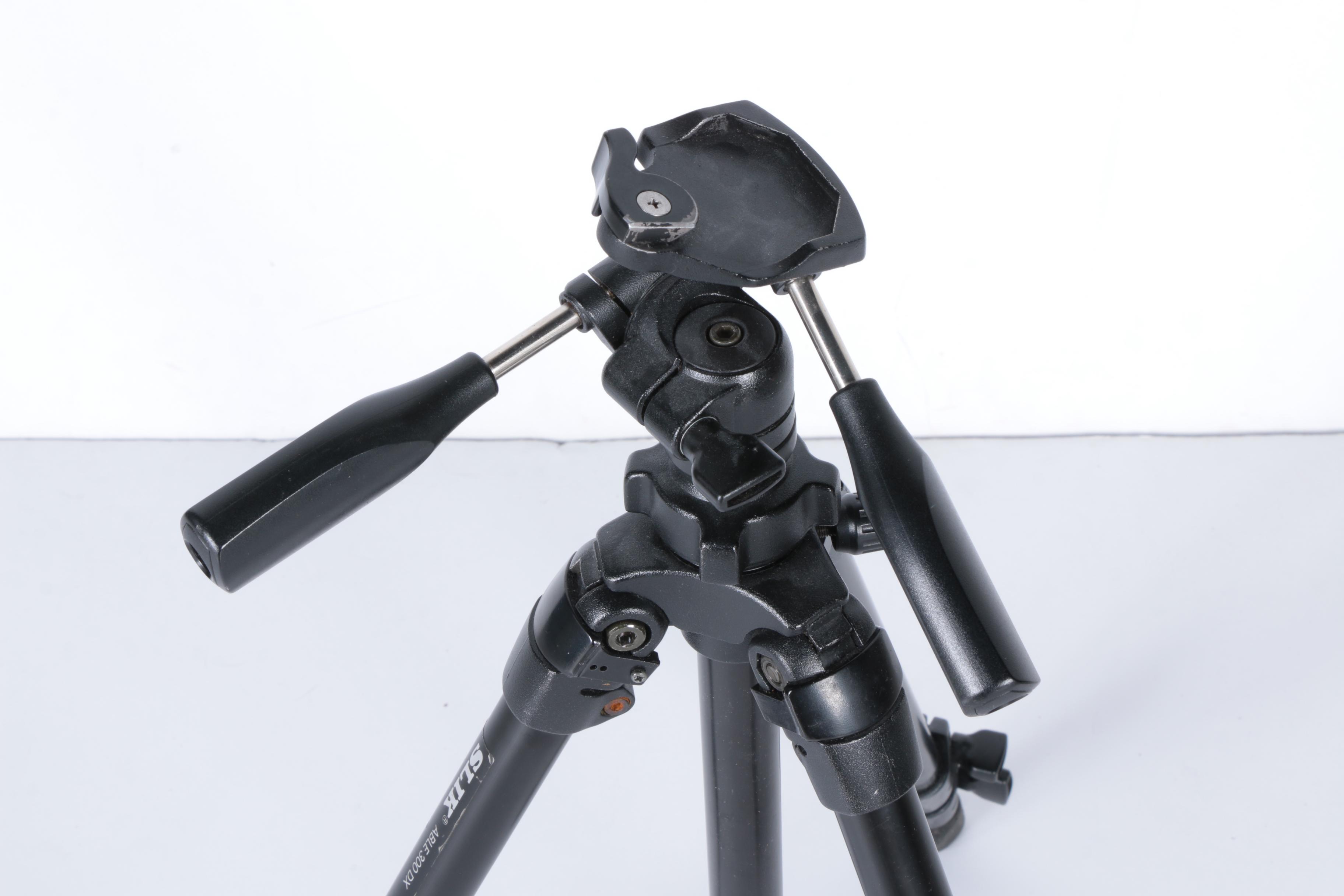 SLIK Able 300 DX and Manfrotto Tripods