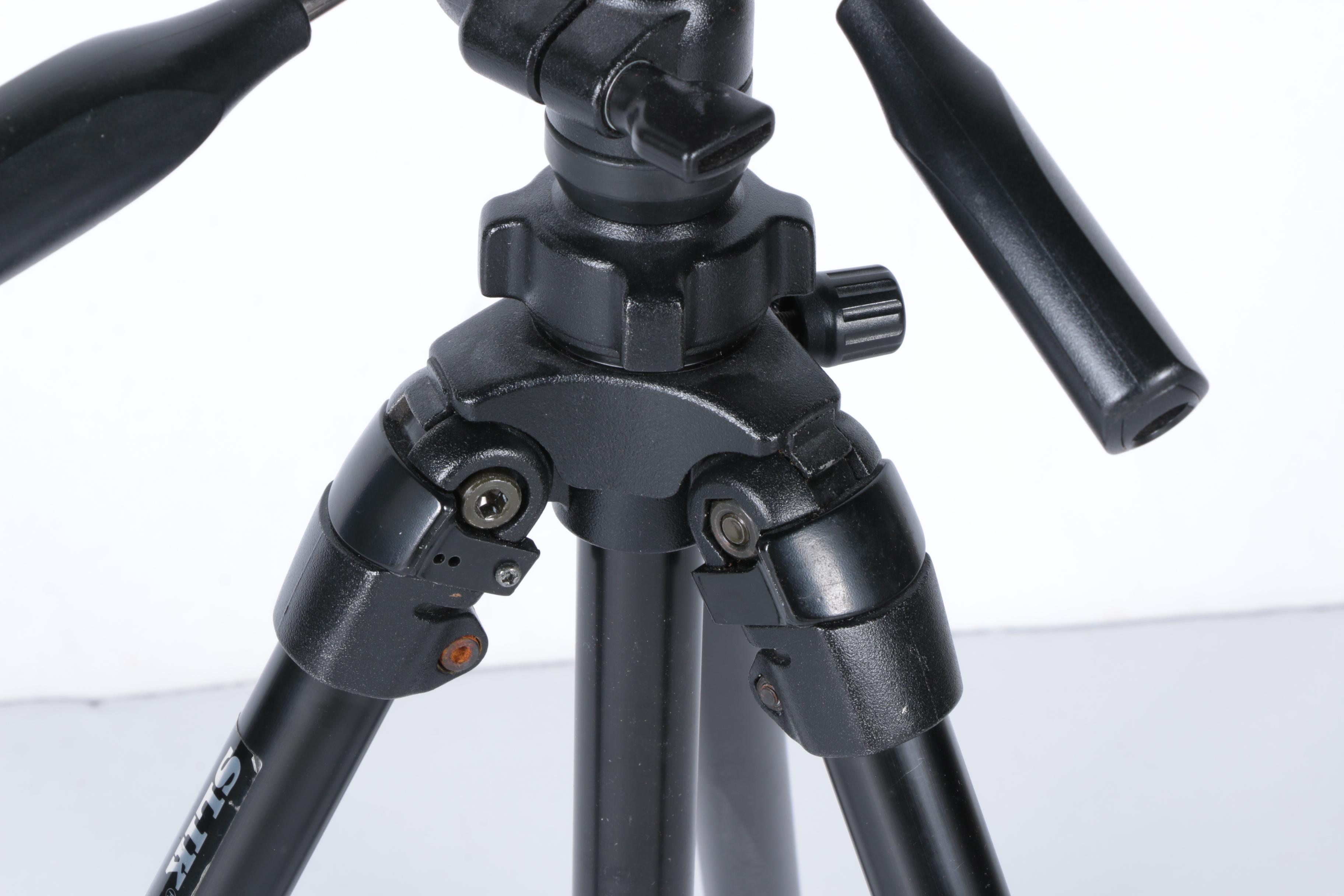 SLIK Able 300 DX and Manfrotto Tripods
