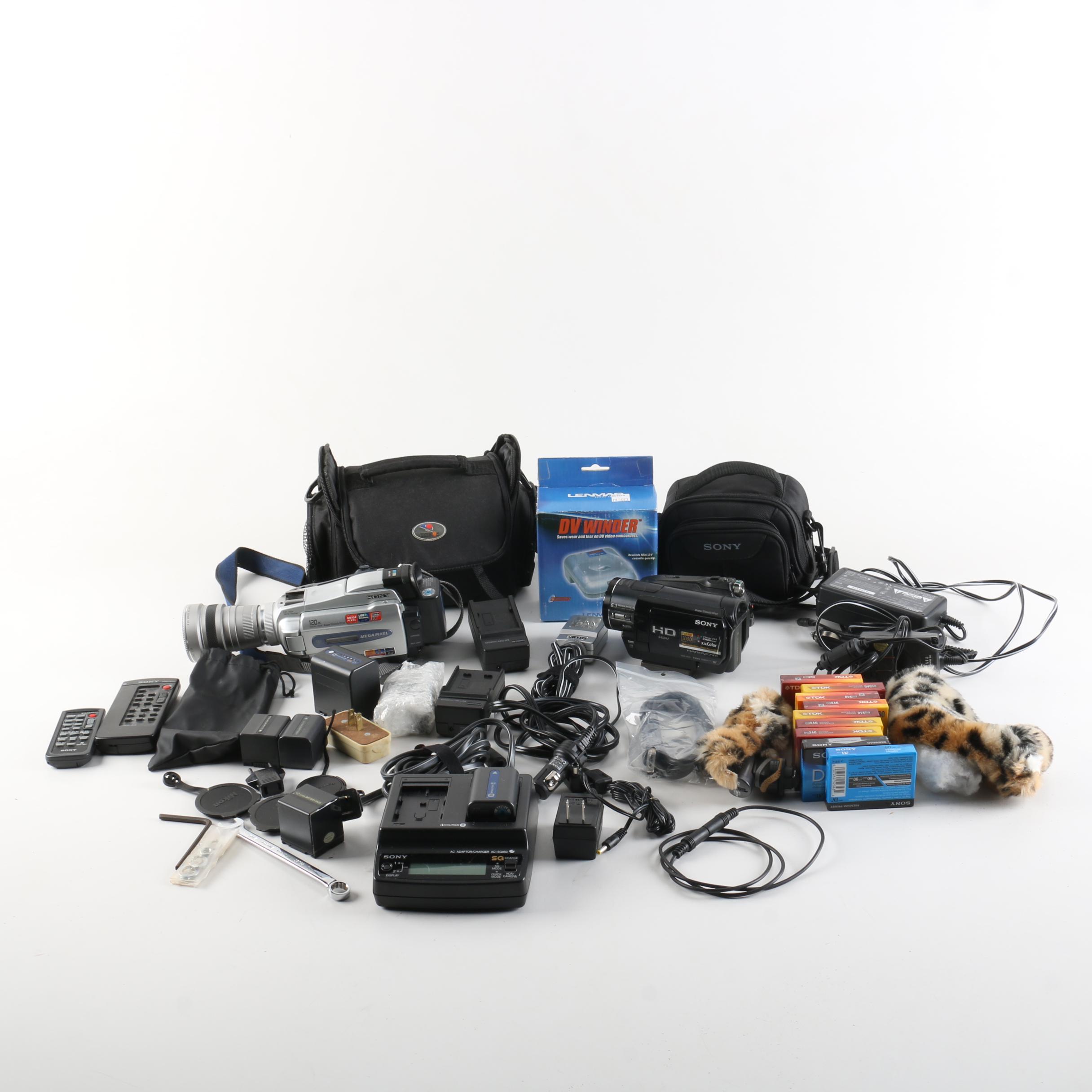 Sony Handycam Camera And Accessories