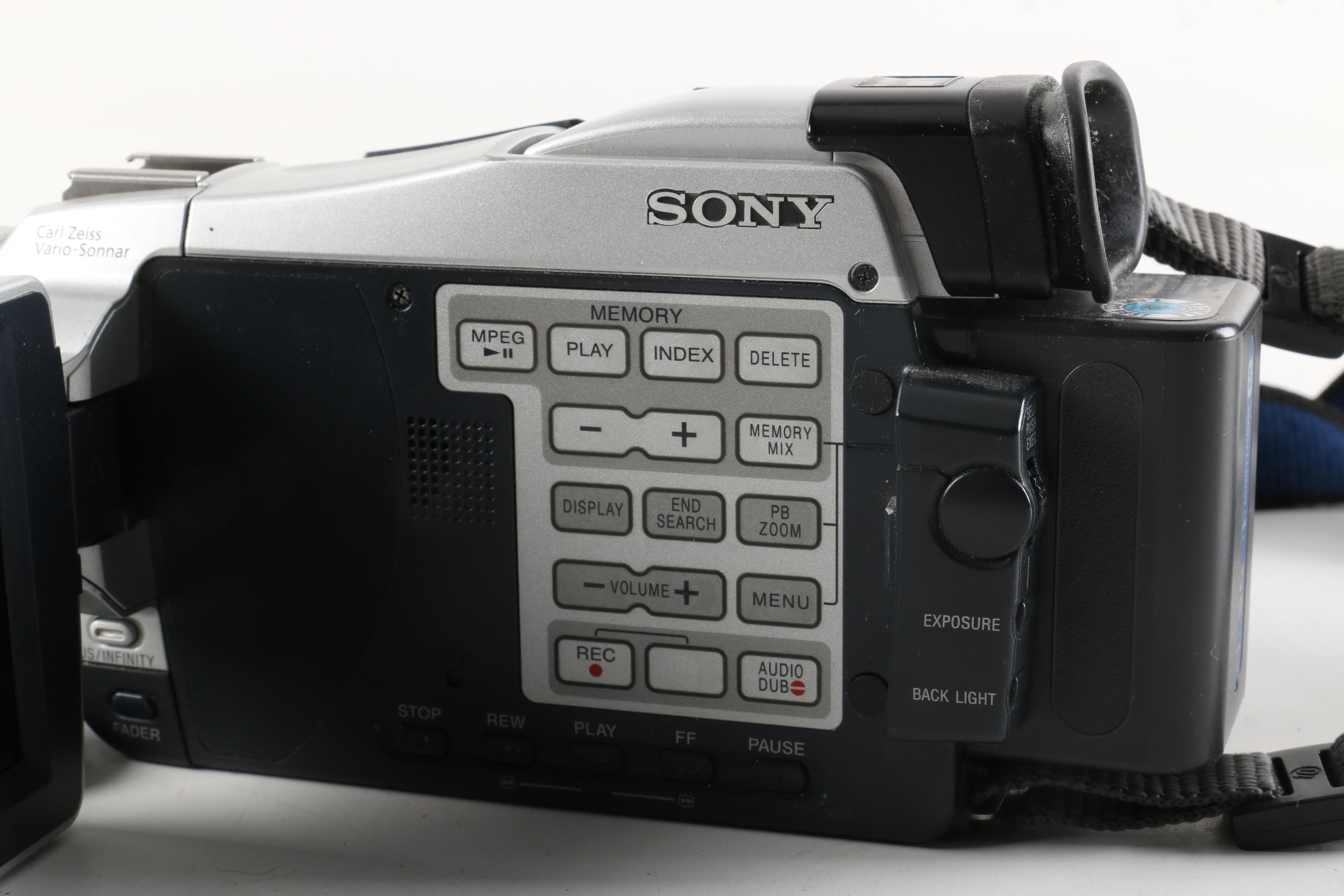 Sony Handycam Camera And Accessories